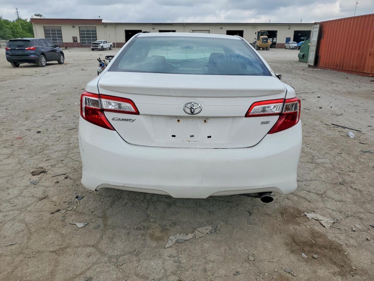 2013 Toyota Camry Se White vin: 4T1BF1FK4DU218541