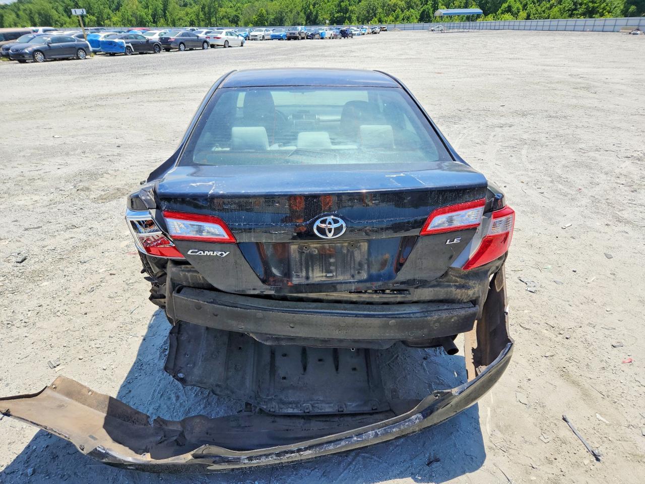 2013 Toyota Camry Le Black vin: 4T1BF1FK4DU220757