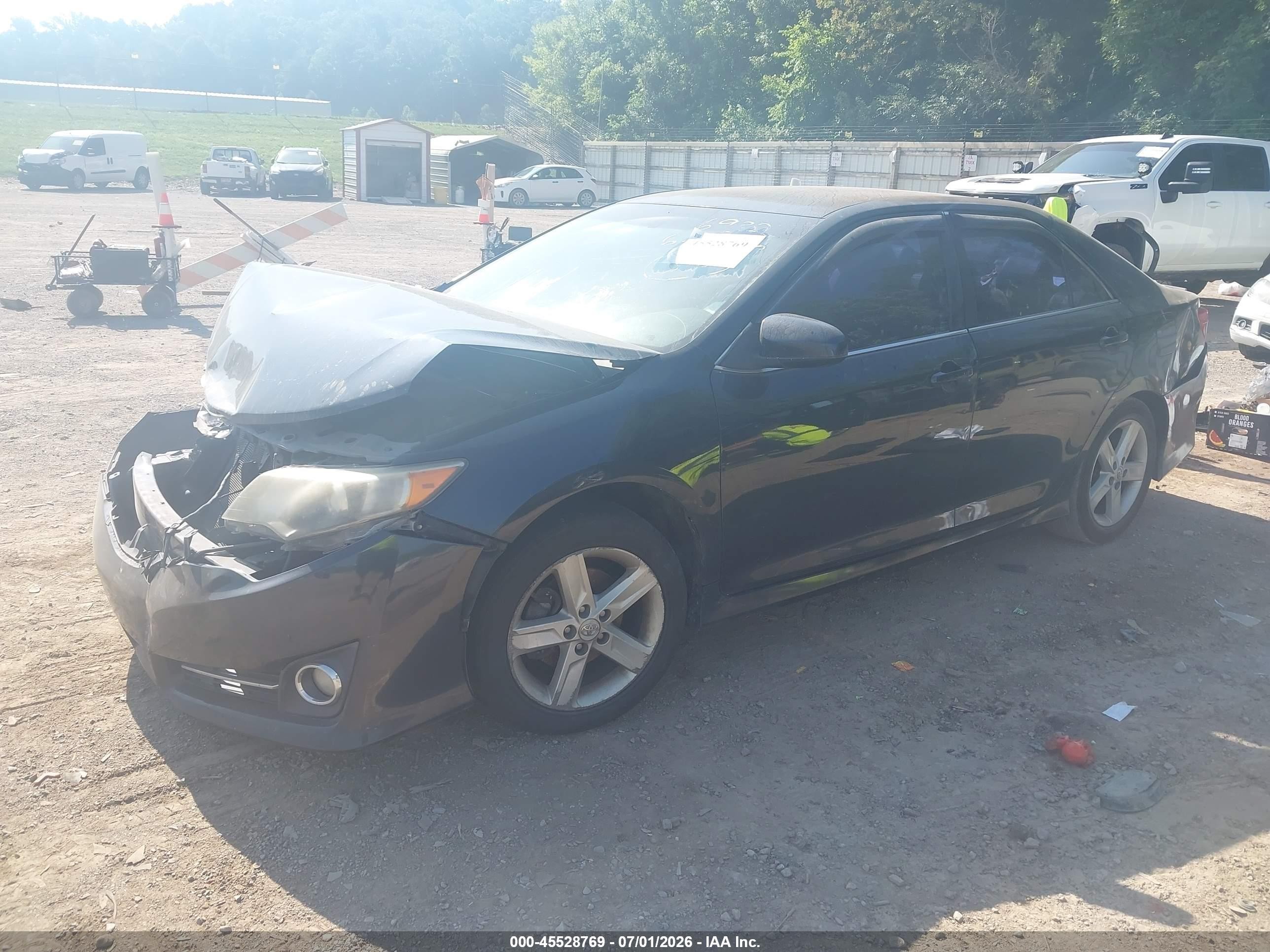 2013 Toyota Camry Se Black vin: 4T1BF1FK4DU226932