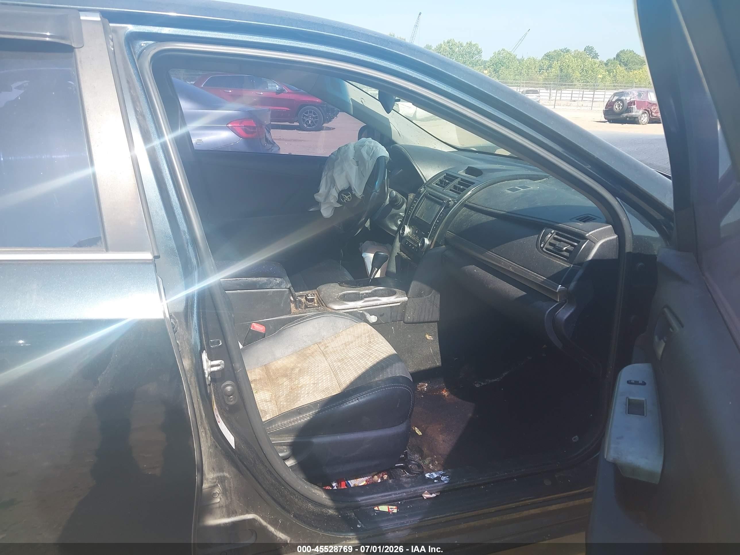2013 Toyota Camry Se Black vin: 4T1BF1FK4DU226932