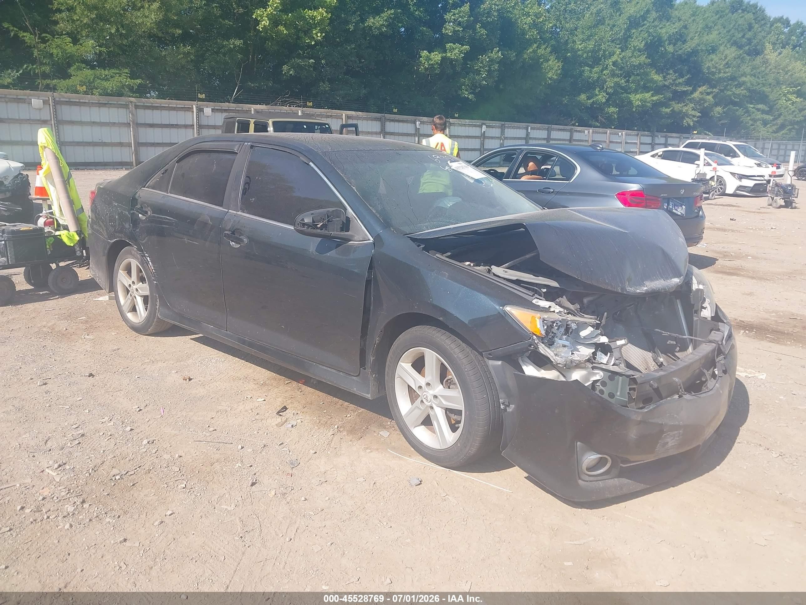 2013 Toyota Camry Se Black vin: 4T1BF1FK4DU226932