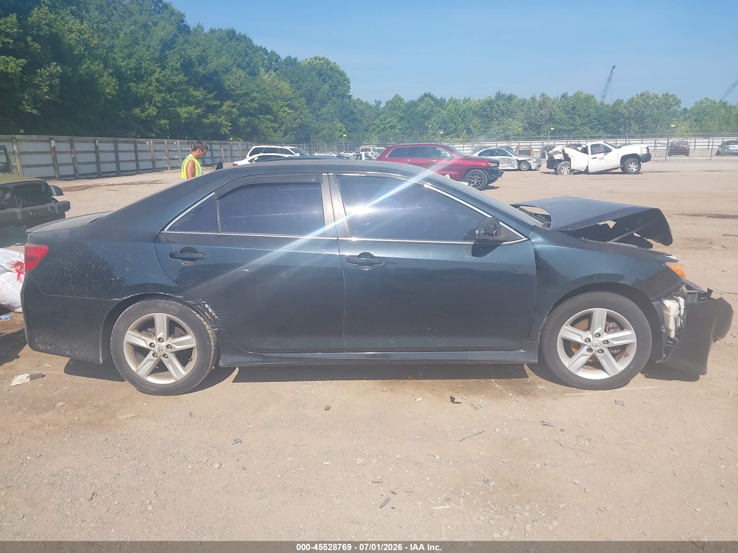 2013 Toyota Camry Se Black vin: 4T1BF1FK4DU226932