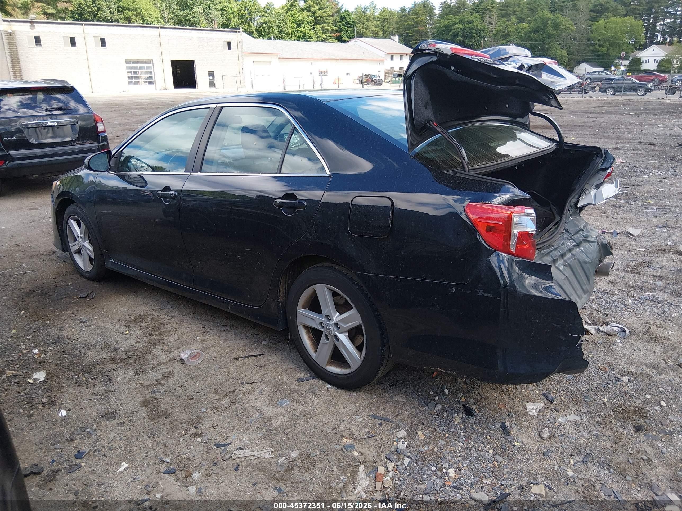 2013 Toyota Camry Se Blue vin: 4T1BF1FK4DU227014