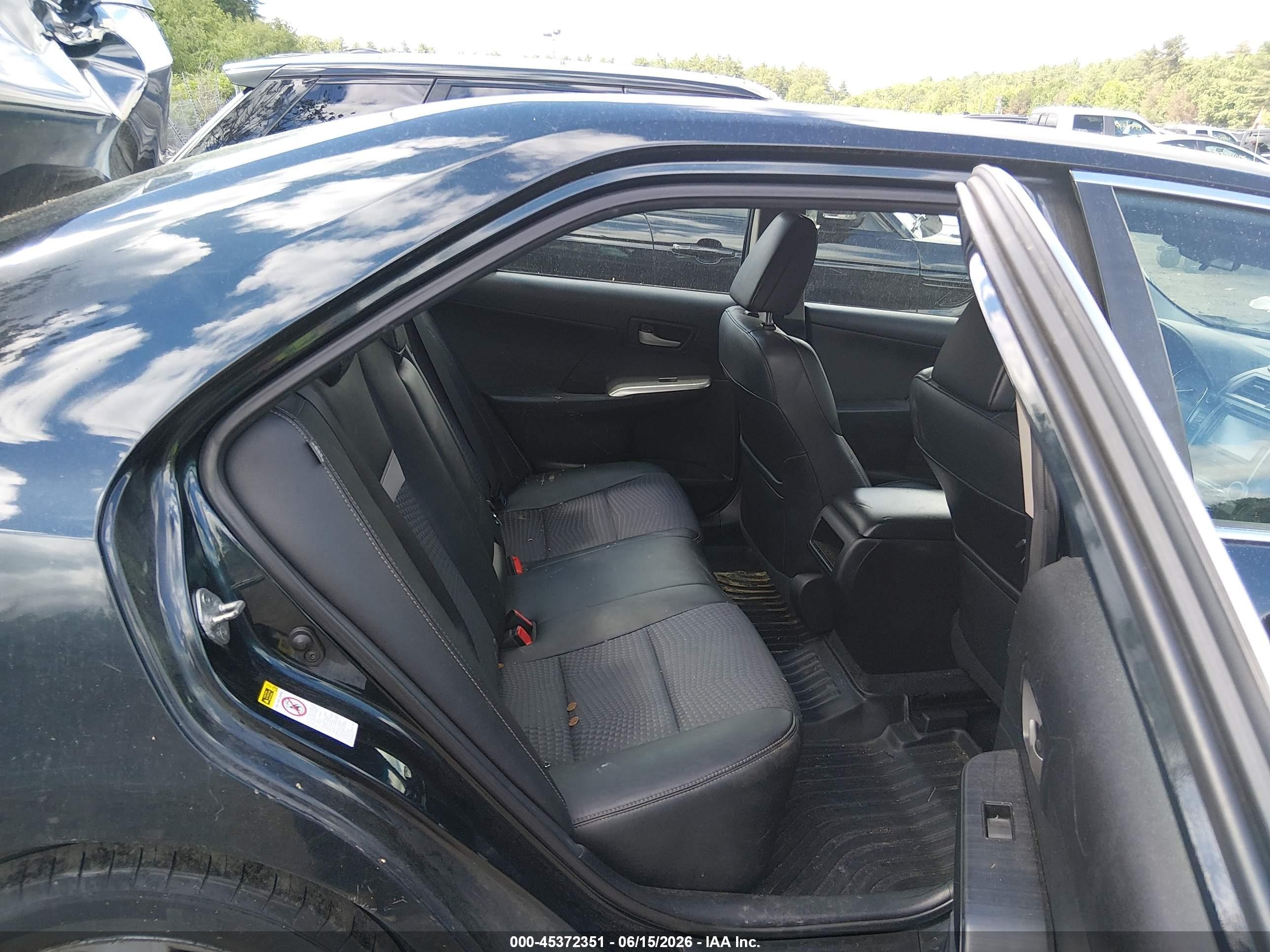 2013 Toyota Camry Se Blue vin: 4T1BF1FK4DU227014