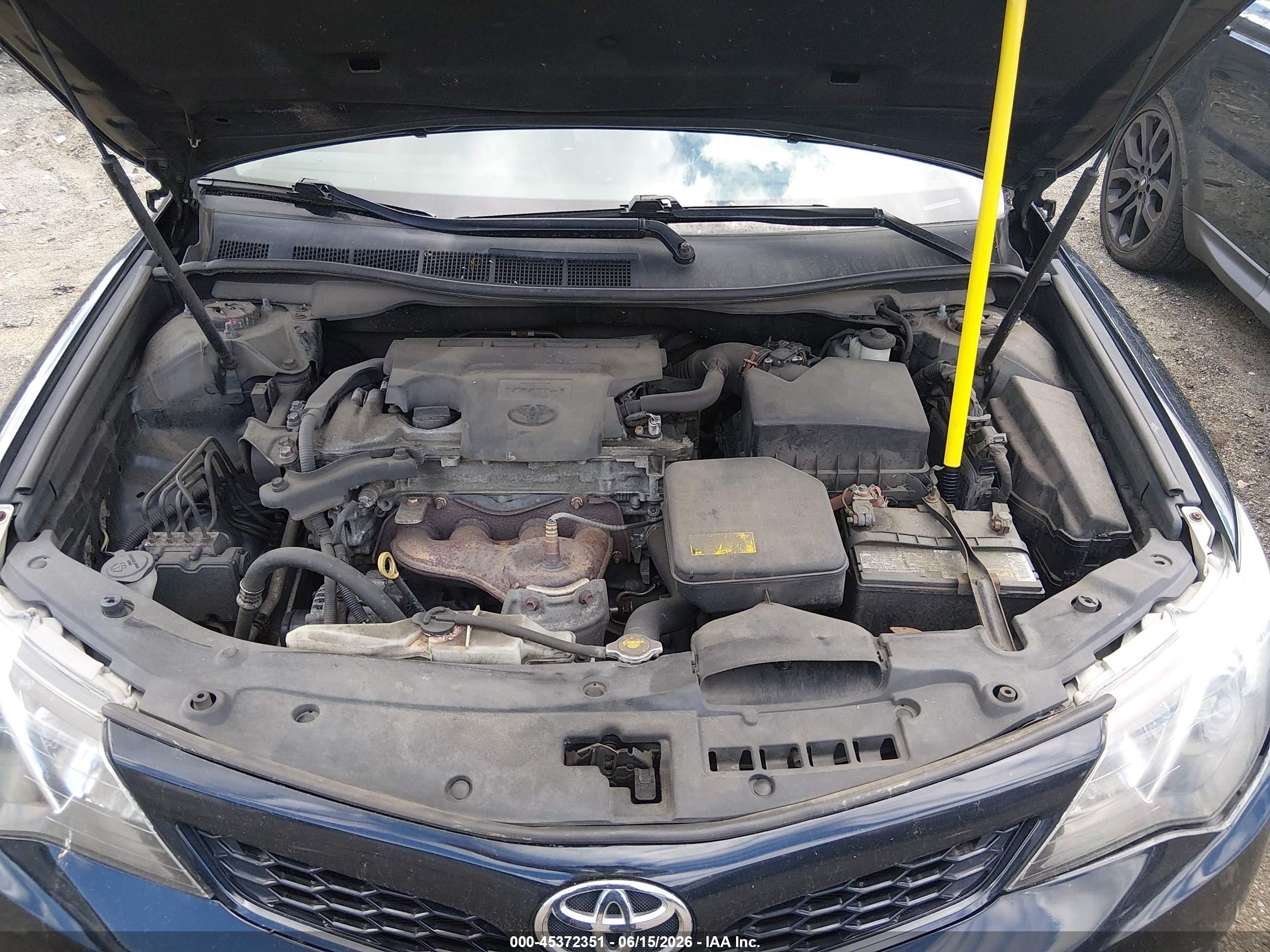2013 Toyota Camry Se Blue vin: 4T1BF1FK4DU227014