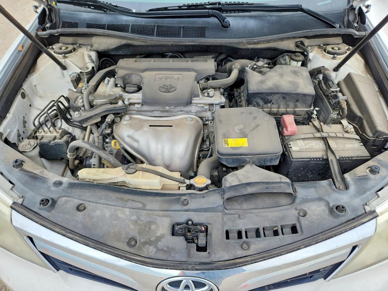 2013 Toyota Camry Le White vin: 4T1BF1FK4DU233198