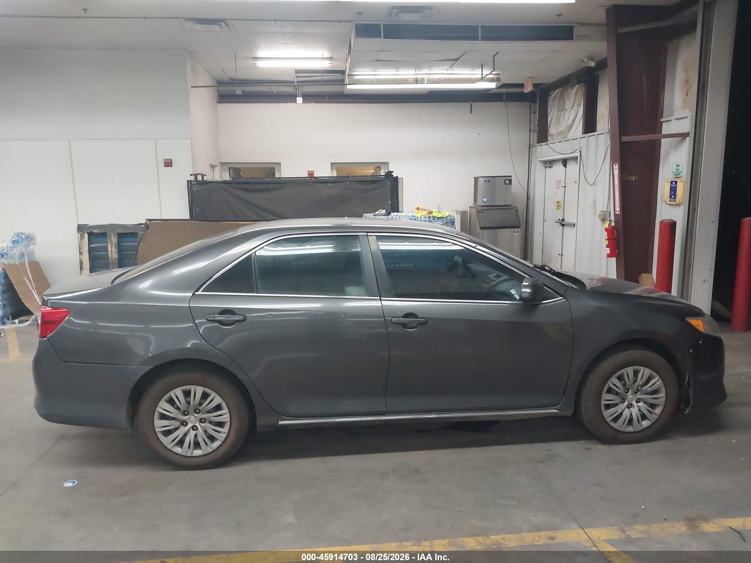 2013 Toyota Camry Le Серый vin: 4T1BF1FK4DU247375