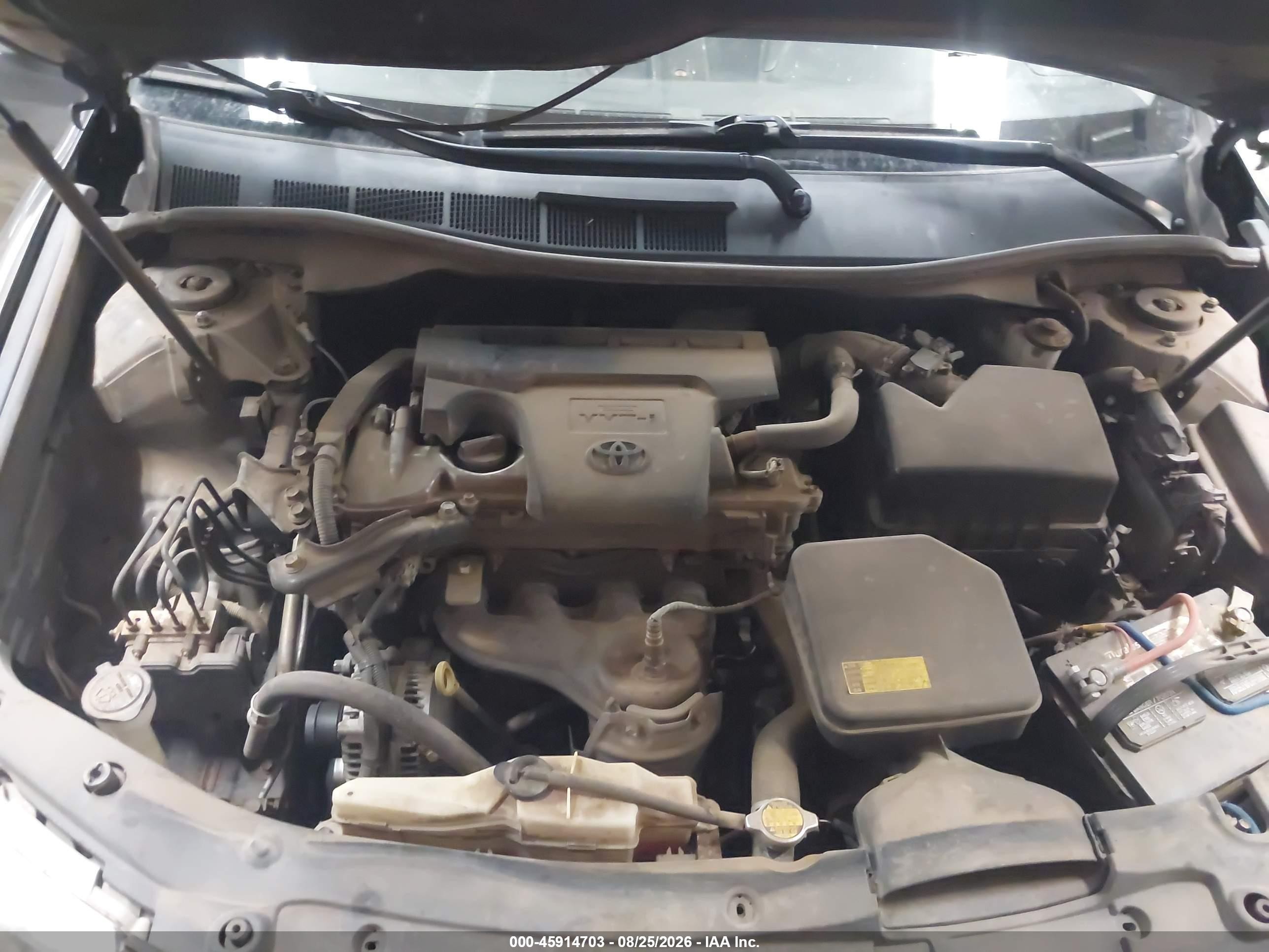2013 Toyota Camry Le Серый vin: 4T1BF1FK4DU247375