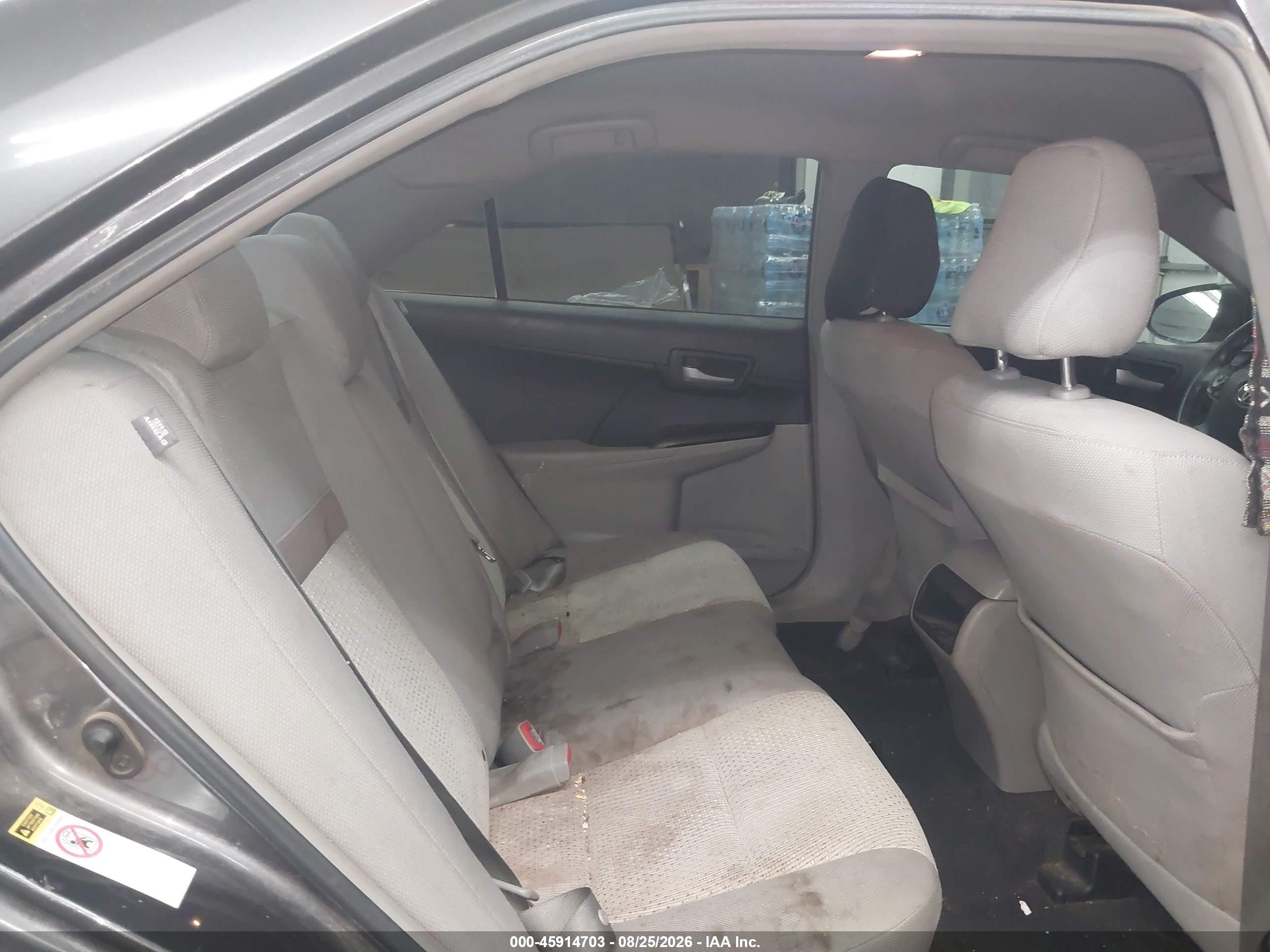 2013 Toyota Camry Le Серый vin: 4T1BF1FK4DU247375