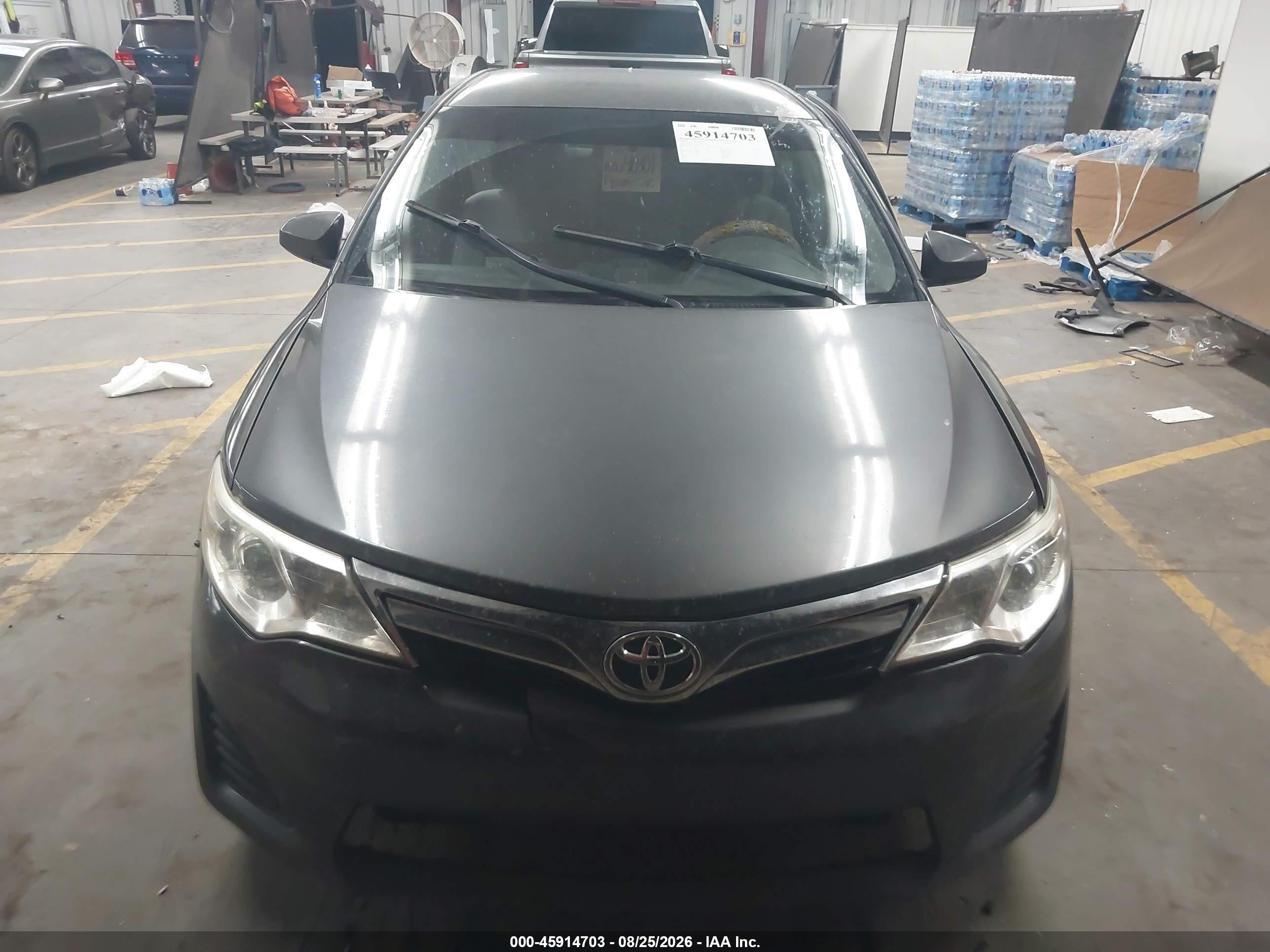 2013 Toyota Camry Le Серый vin: 4T1BF1FK4DU247375
