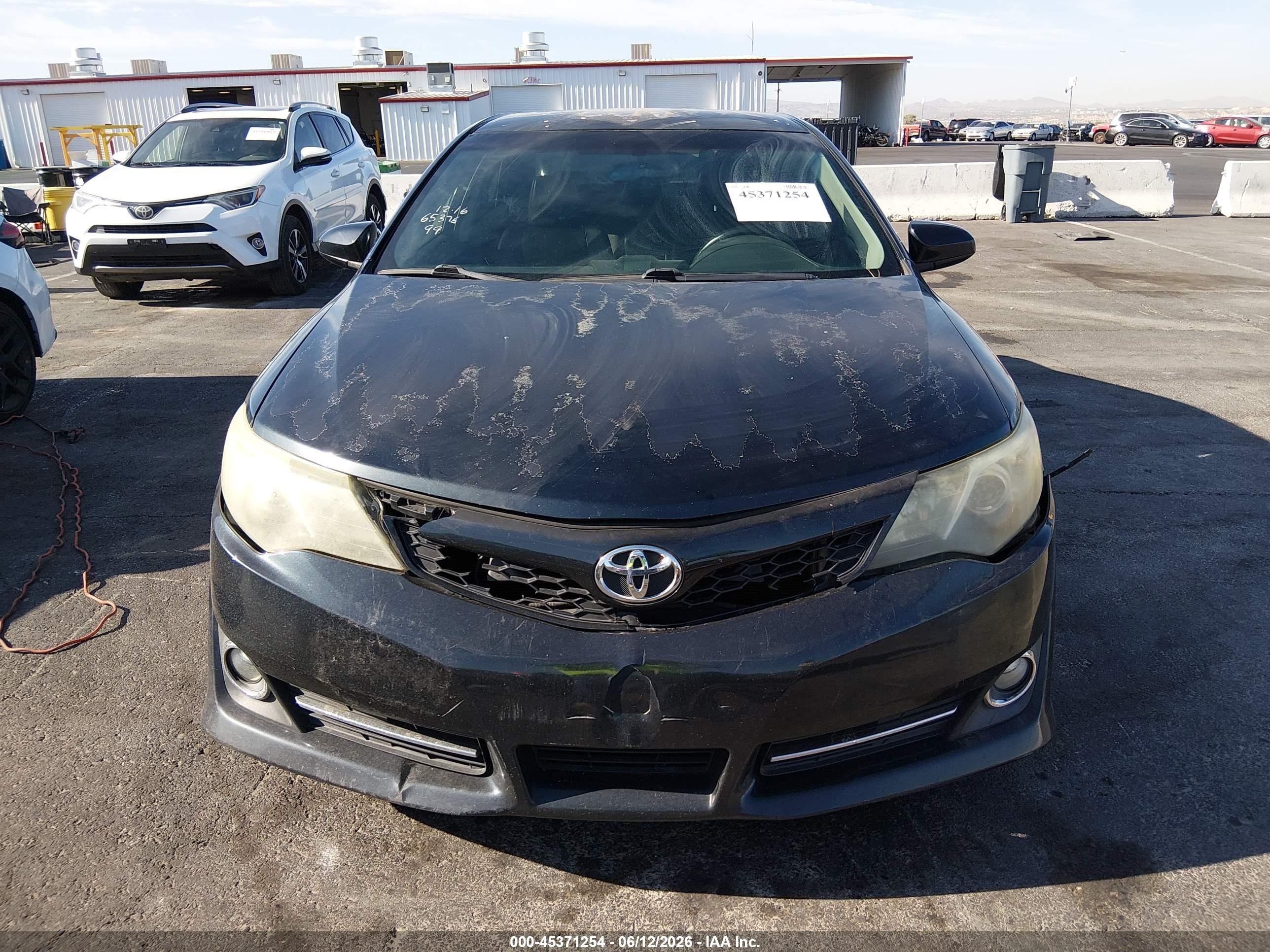 2013 Toyota Camry Se Черный vin: 4T1BF1FK4DU250082