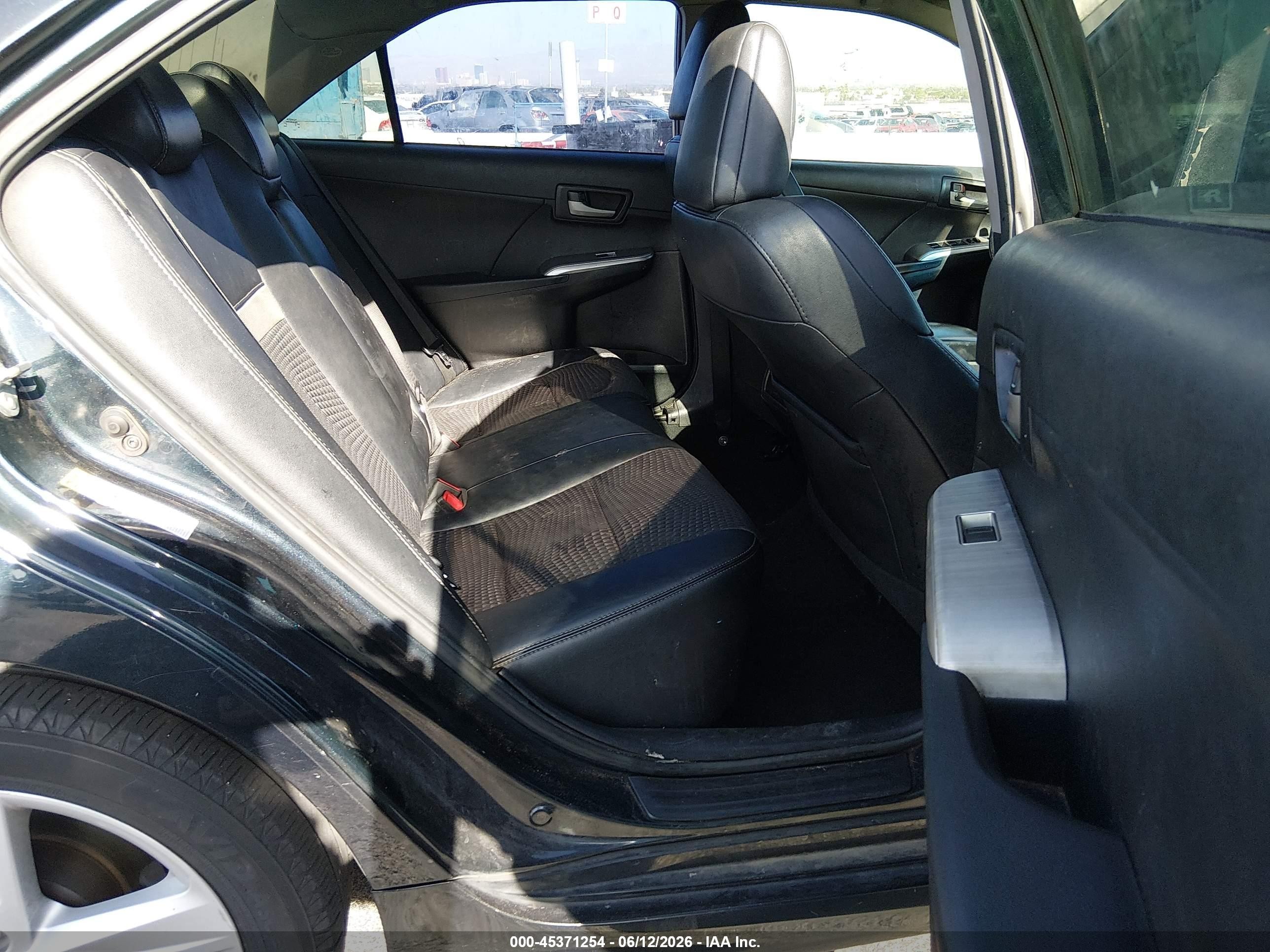 2013 Toyota Camry Se Черный vin: 4T1BF1FK4DU250082