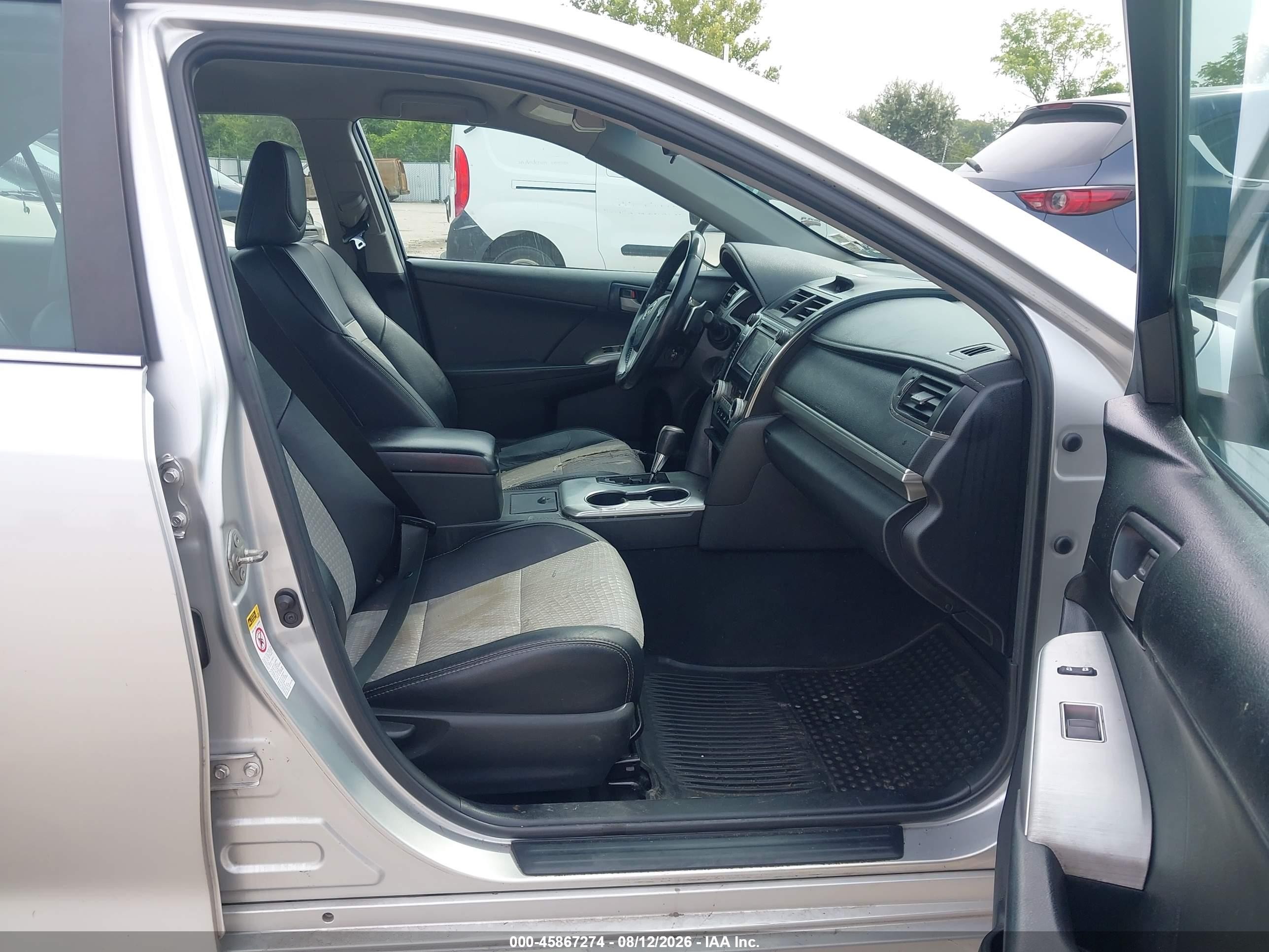 2013 Toyota Camry Se Серебряный vin: 4T1BF1FK4DU255587