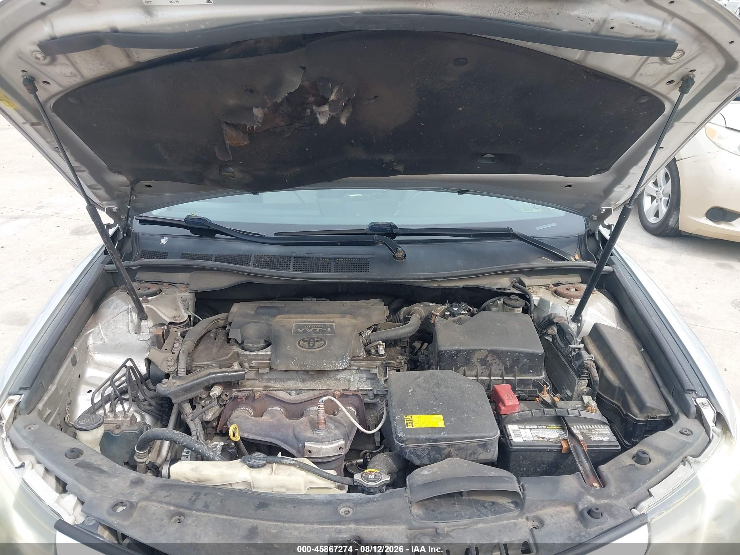 2013 Toyota Camry Se Серебряный vin: 4T1BF1FK4DU255587