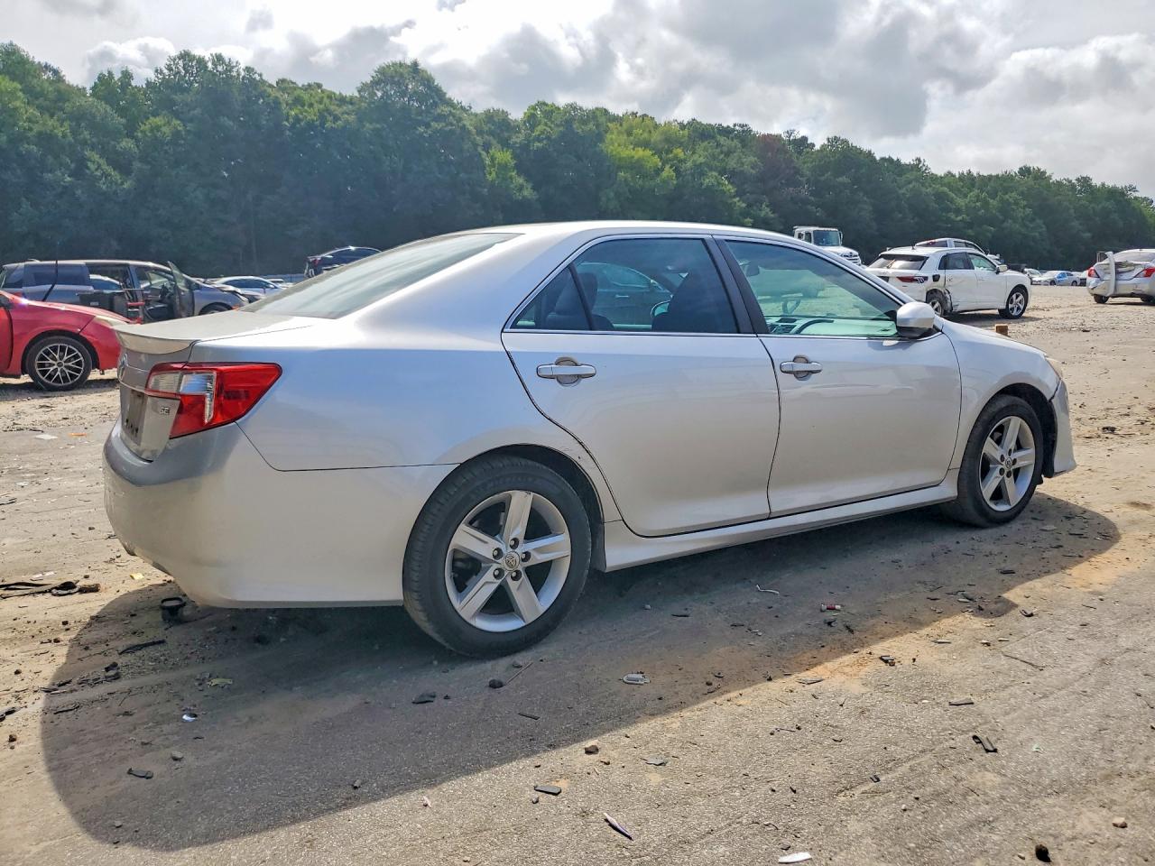 2013 Toyota Camry Se Silver vin: 4T1BF1FK4DU257341