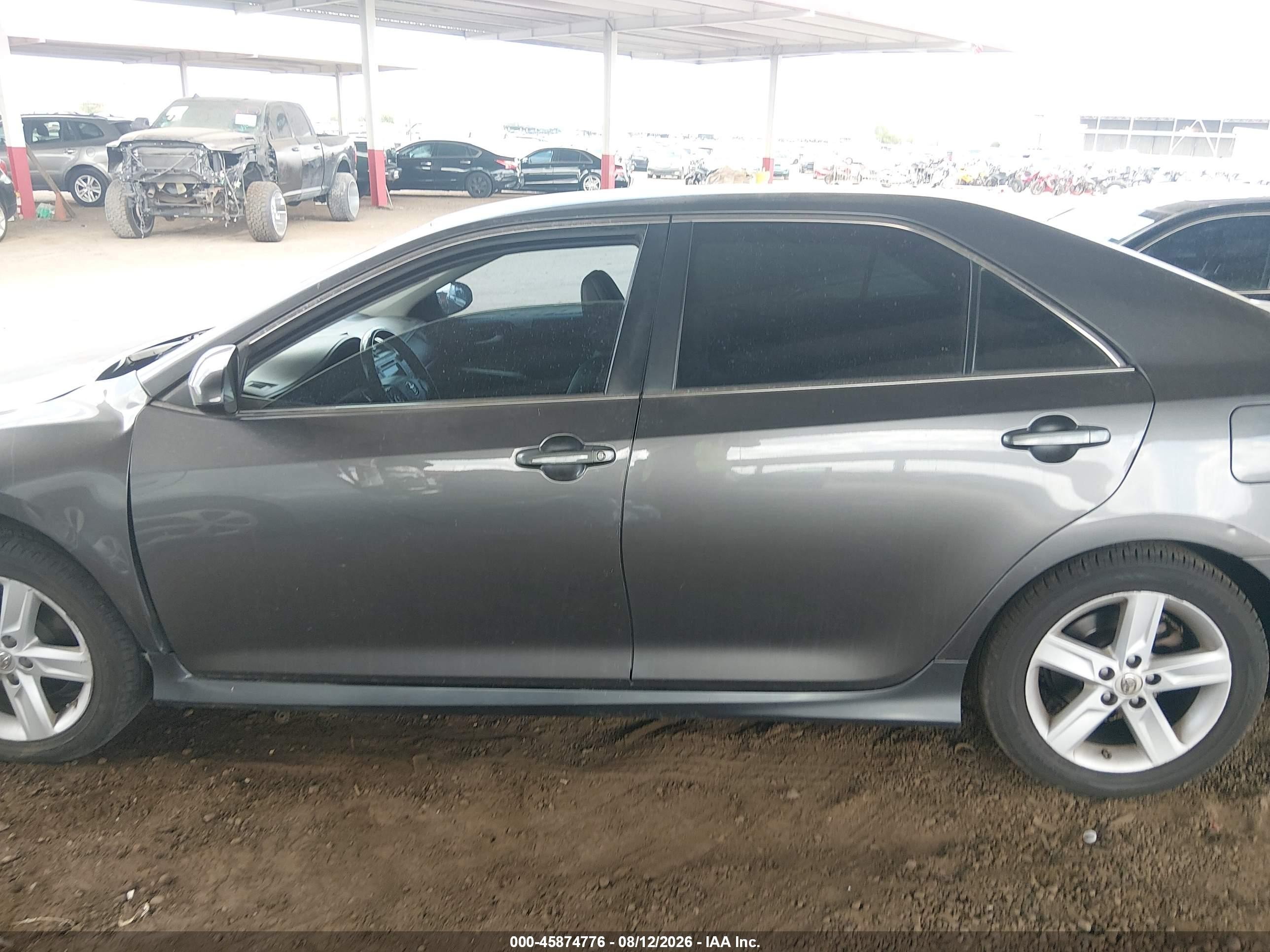 2013 Toyota Camry Se Gray vin: 4T1BF1FK4DU258358