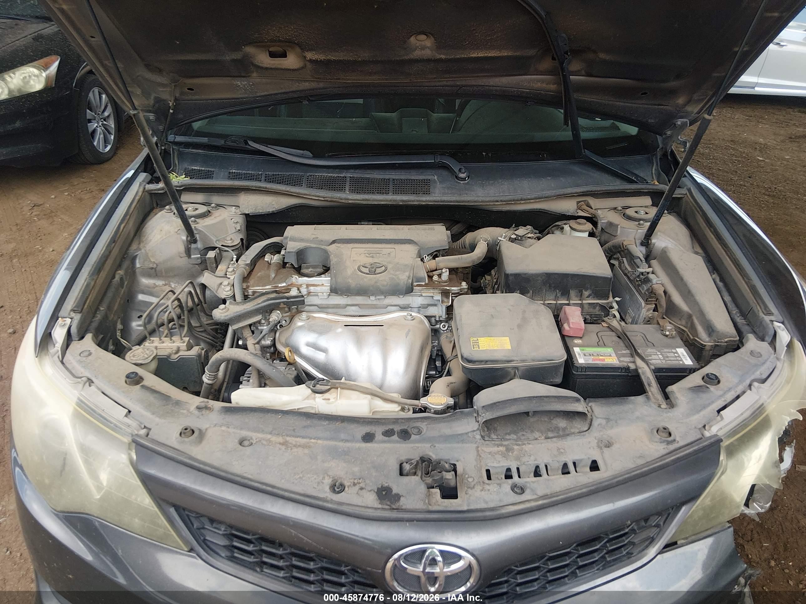2013 Toyota Camry Se Gray vin: 4T1BF1FK4DU258358