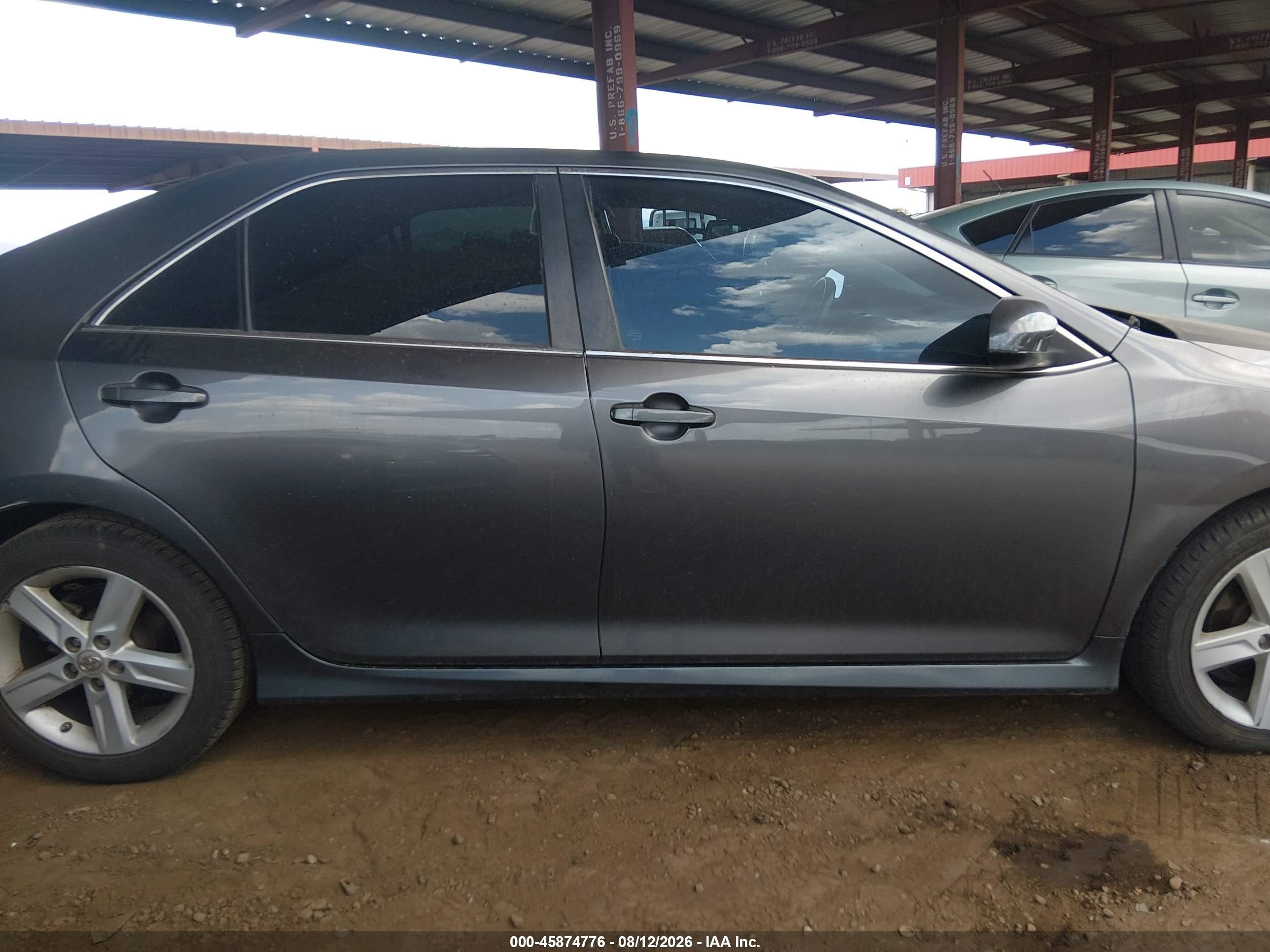 2013 Toyota Camry Se Gray vin: 4T1BF1FK4DU258358