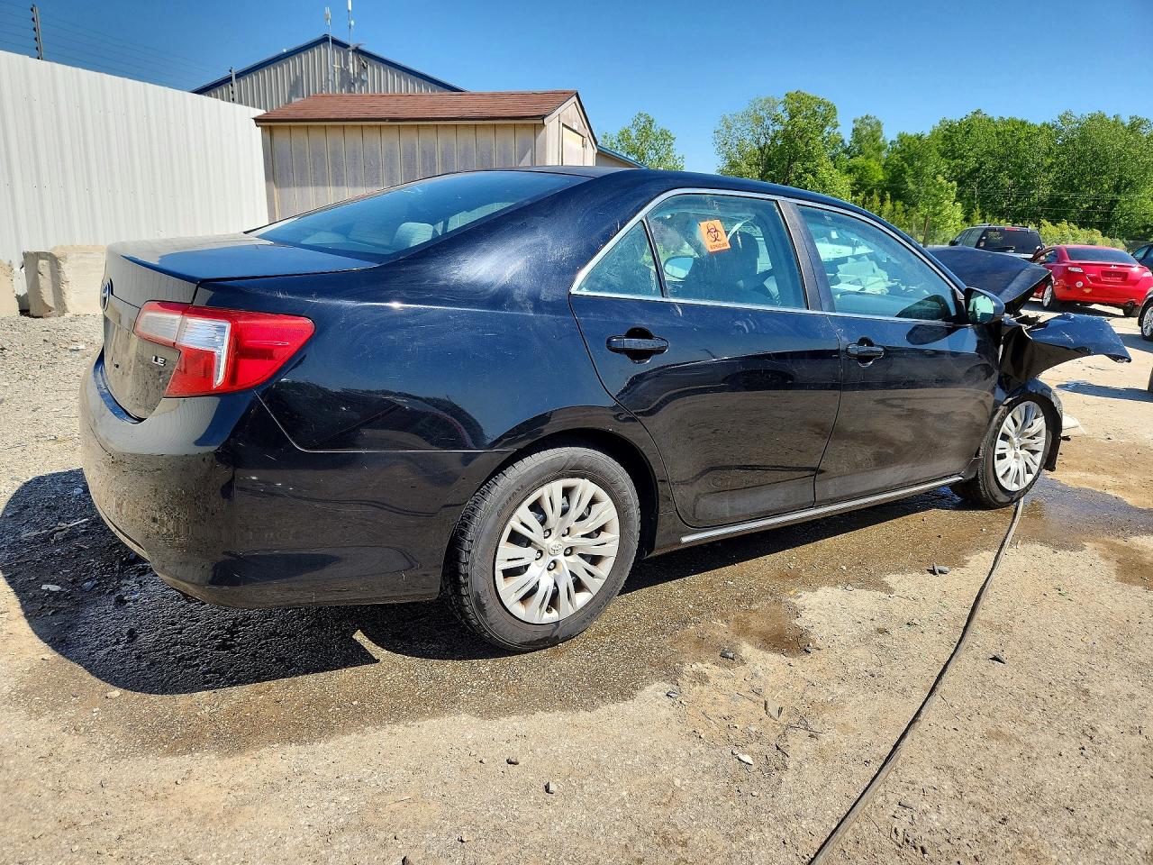 2013 Toyota Camry Le Black vin: 4T1BF1FK4DU260448