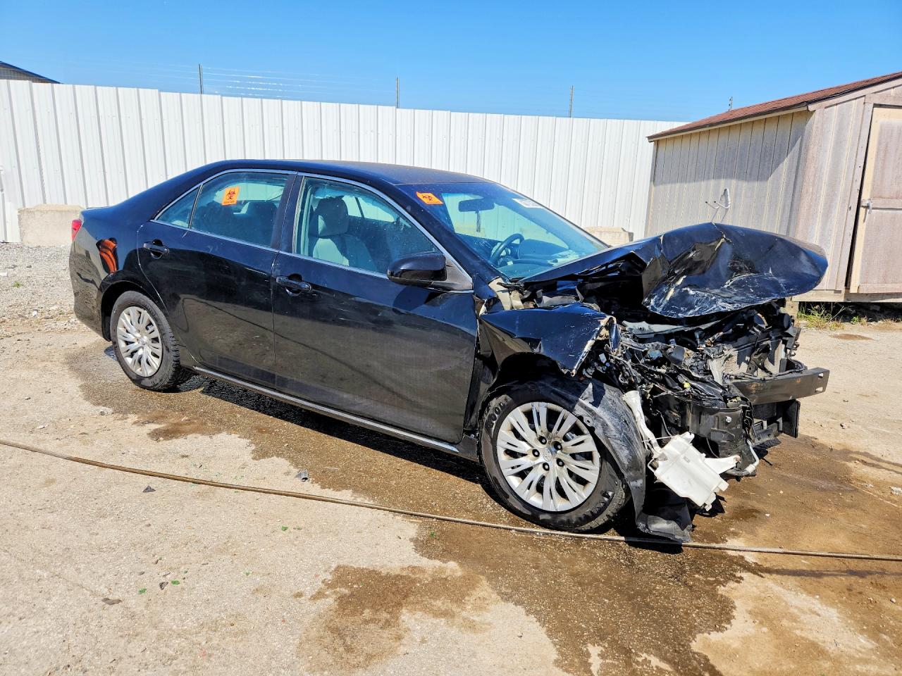 2013 Toyota Camry Le Black vin: 4T1BF1FK4DU260448