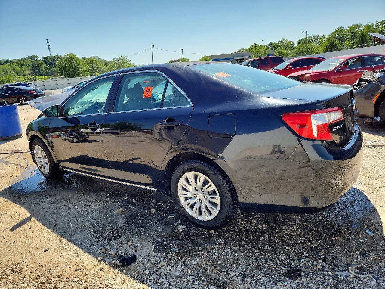 2013 Toyota Camry Le Black vin: 4T1BF1FK4DU260448