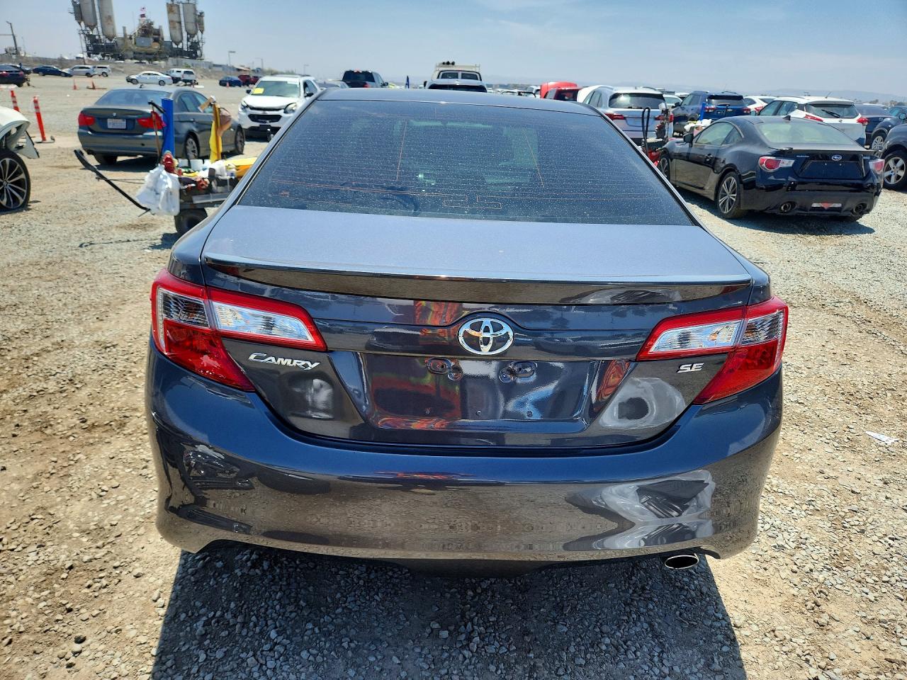 2013 Toyota Camry Se Charcoal vin: 4T1BF1FK4DU261941