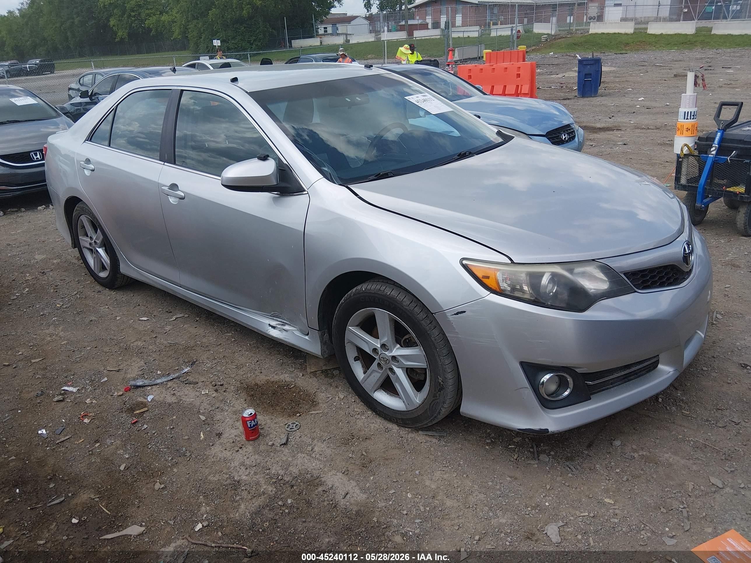 2013 Toyota Camry Se Серебряный vin: 4T1BF1FK4DU274561