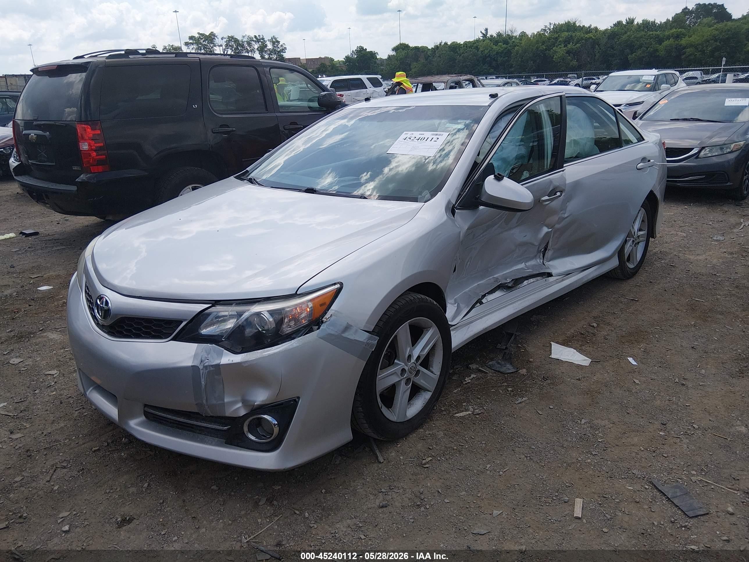 2013 Toyota Camry Se Серебряный vin: 4T1BF1FK4DU274561