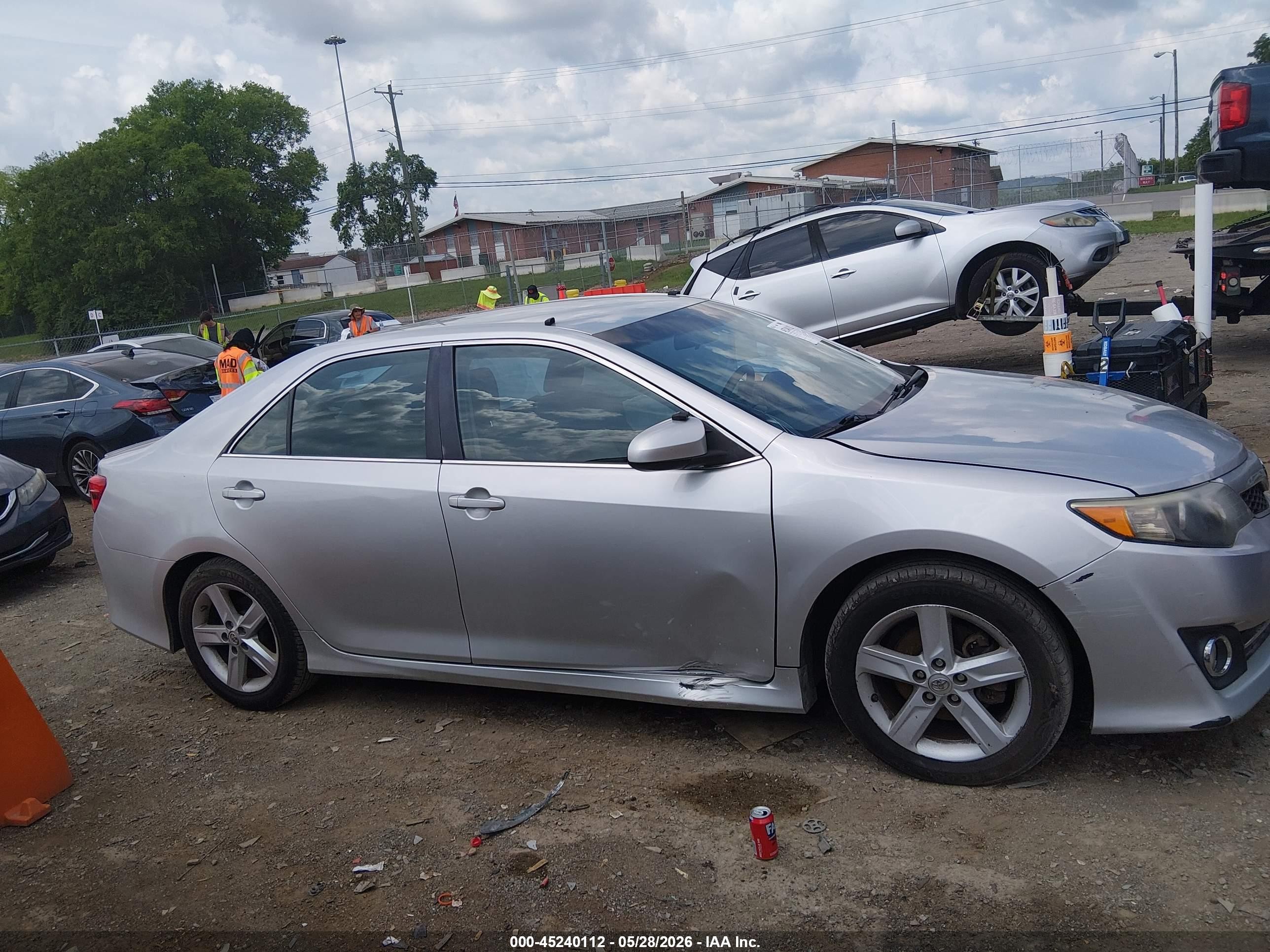 2013 Toyota Camry Se Серебряный vin: 4T1BF1FK4DU274561