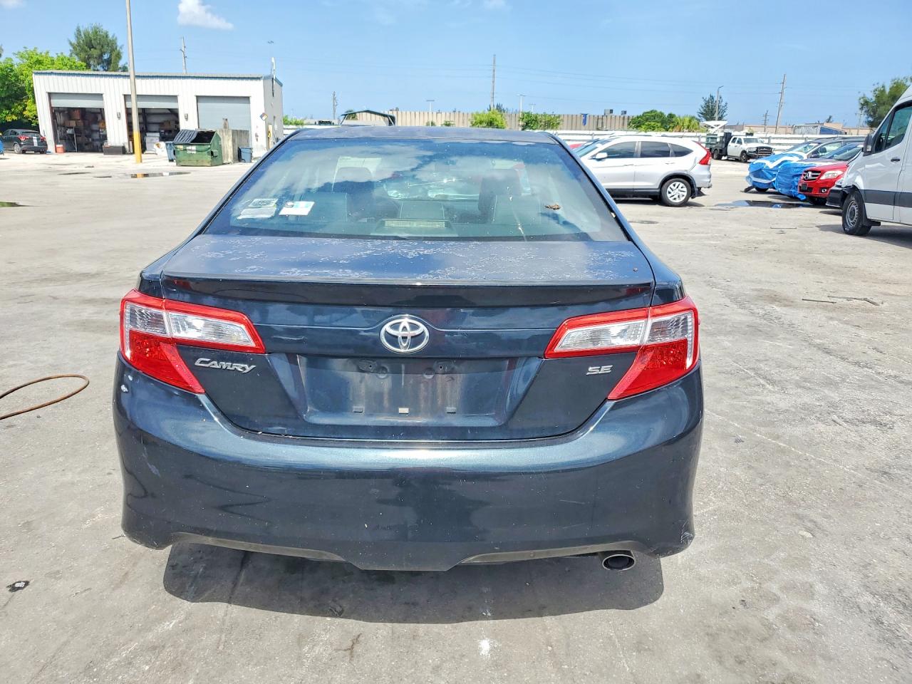 2013 Toyota Camry Se Black vin: 4T1BF1FK4DU278142