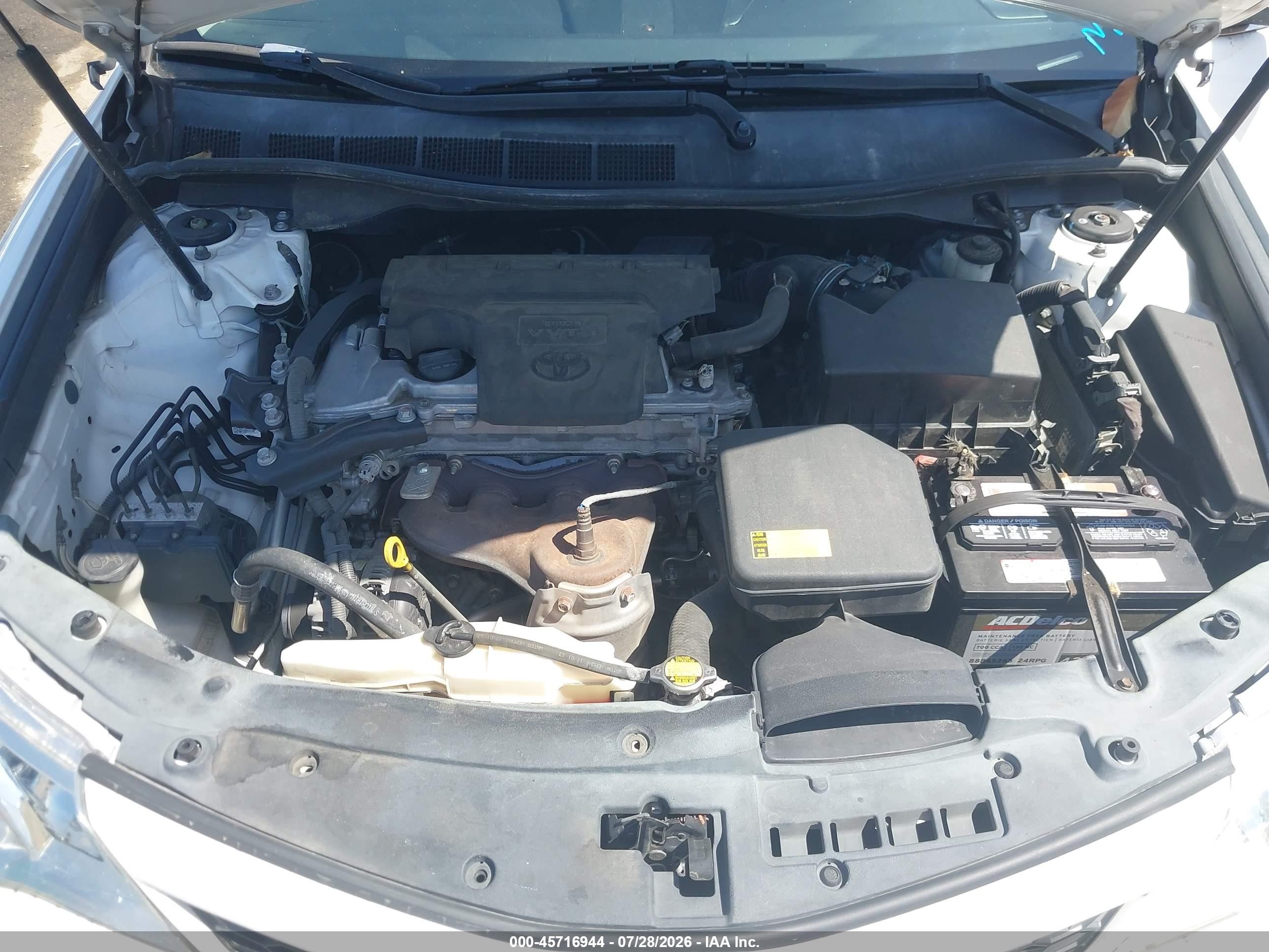 2013 Toyota Camry Se White vin: 4T1BF1FK4DU280828