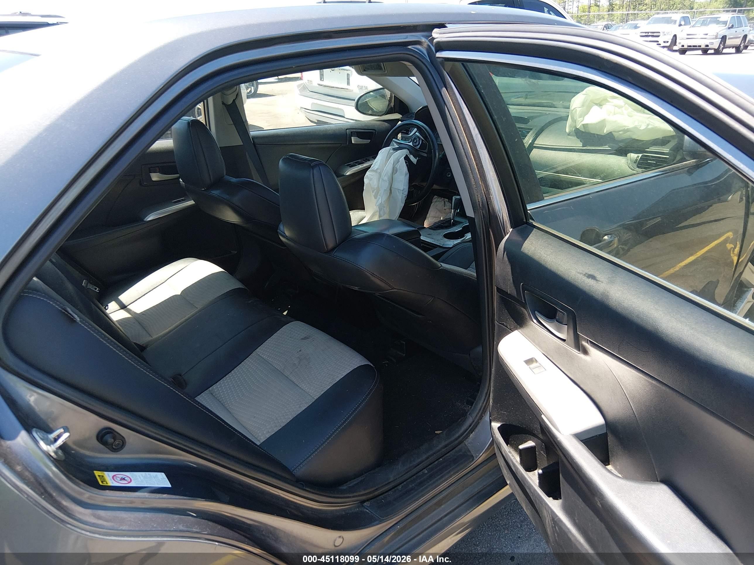 2013 Toyota Camry Se Gray vin: 4T1BF1FK4DU284569