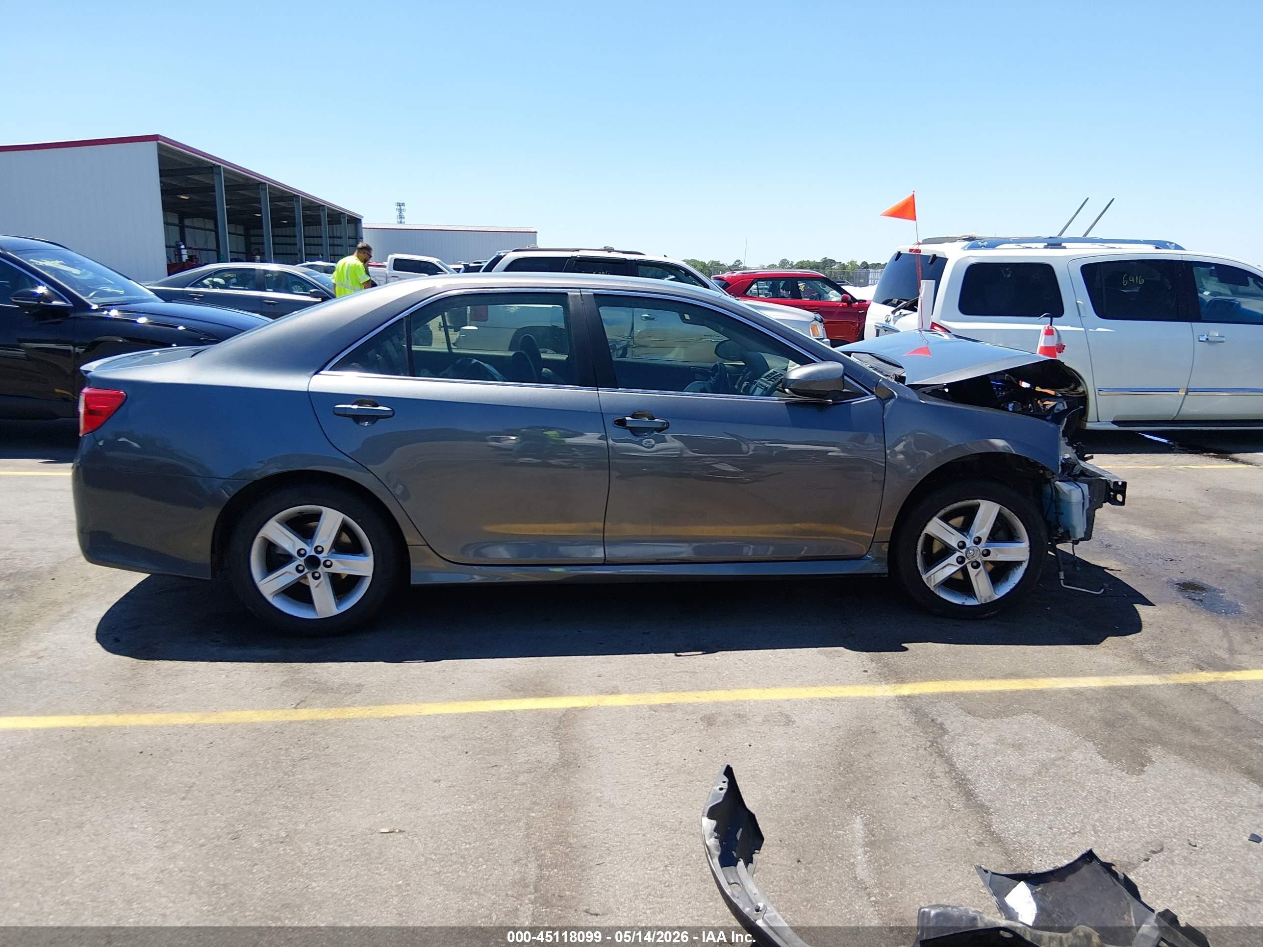 2013 Toyota Camry Se Gray vin: 4T1BF1FK4DU284569