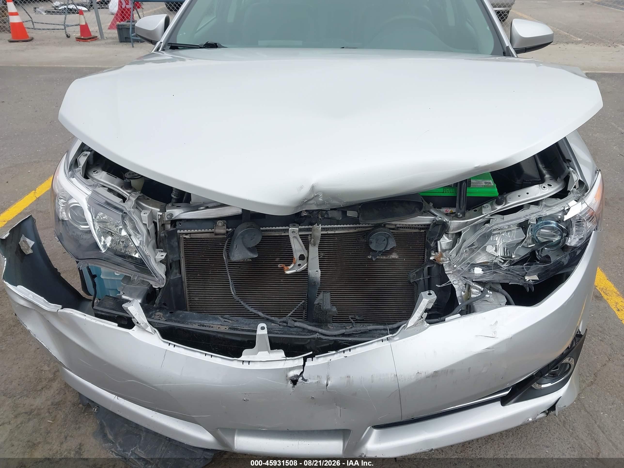 2013 Toyota Camry Se Серебряный vin: 4T1BF1FK4DU294681