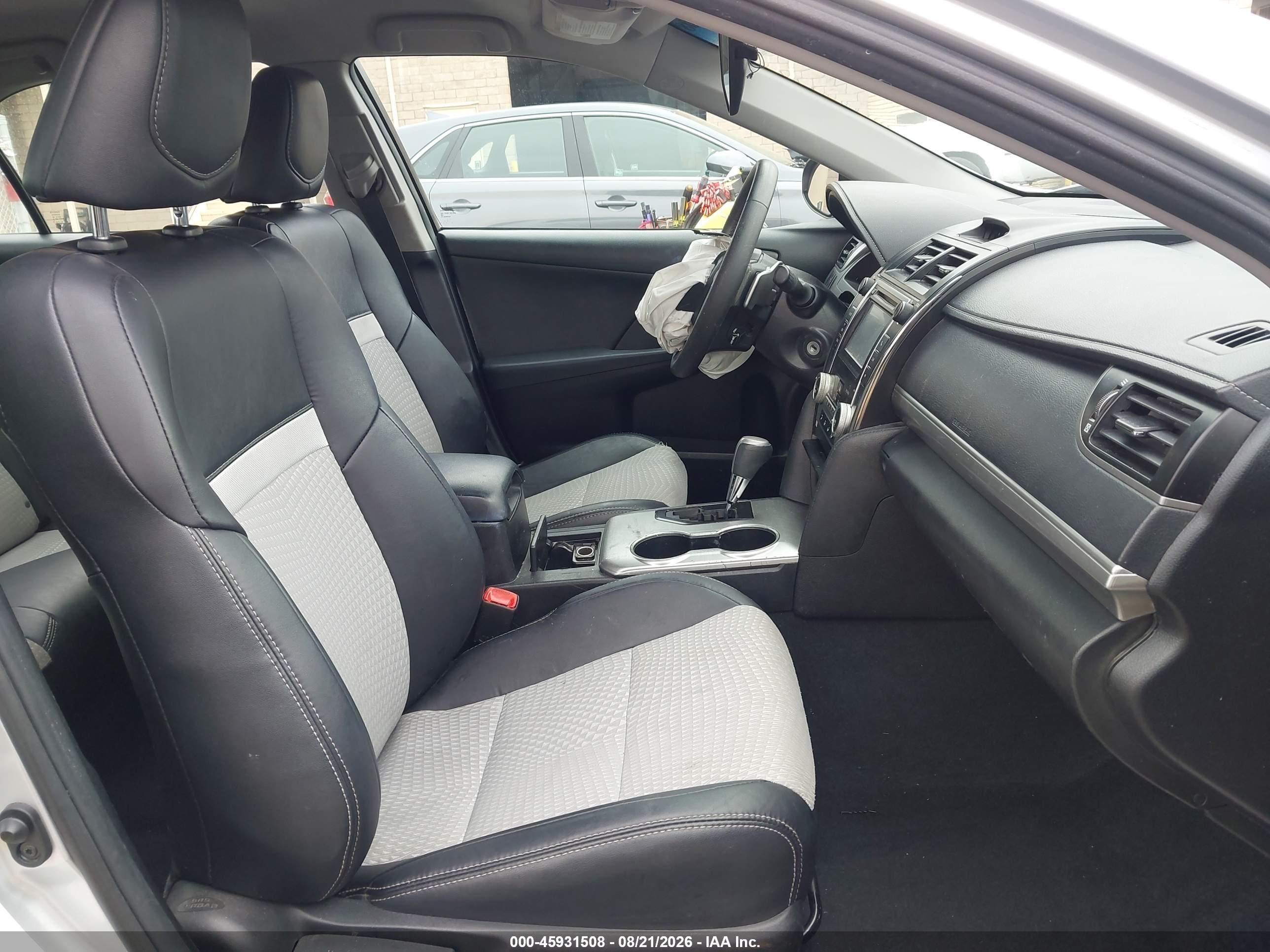 2013 Toyota Camry Se Серебряный vin: 4T1BF1FK4DU294681