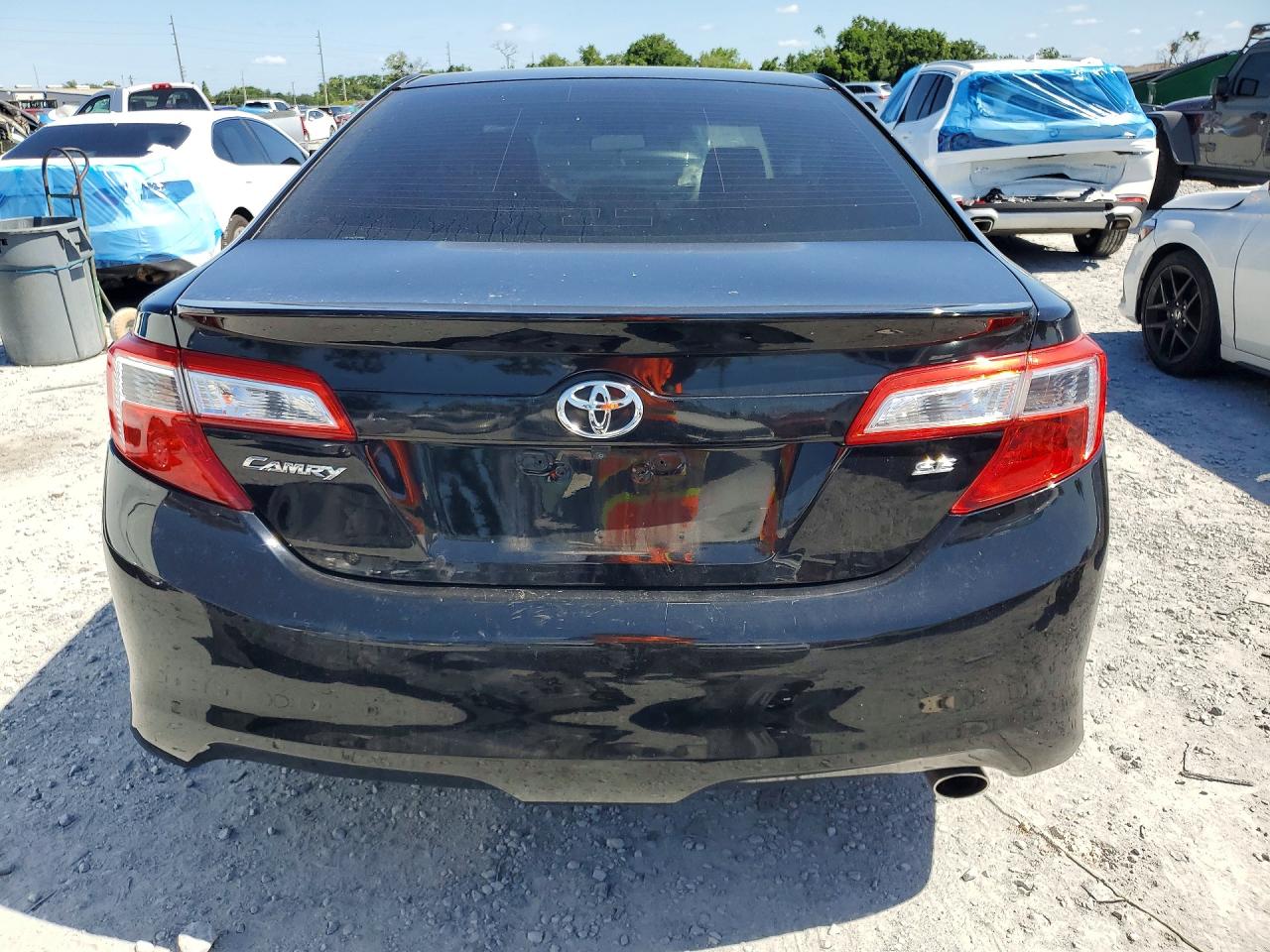 2013 Toyota Camry Se Черный vin: 4T1BF1FK4DU295653