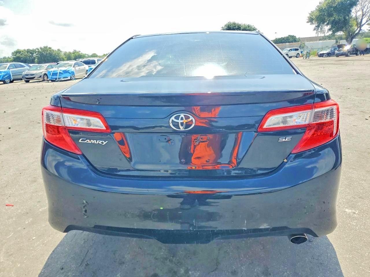 2013 Toyota Camry Se Черный vin: 4T1BF1FK4DU295653