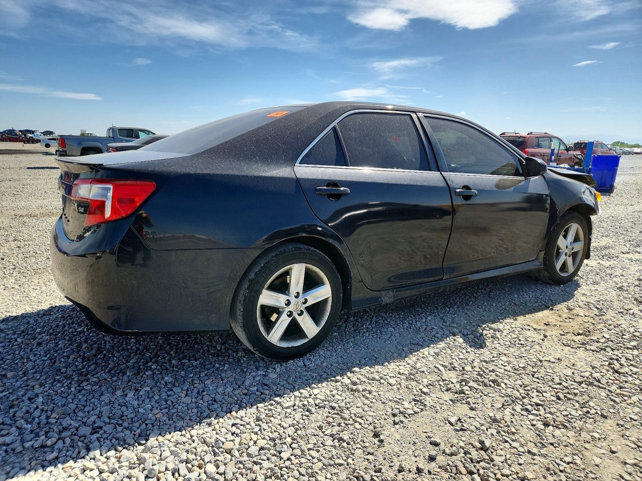 2013 Toyota Camry Se Black vin: 4T1BF1FK4DU296429