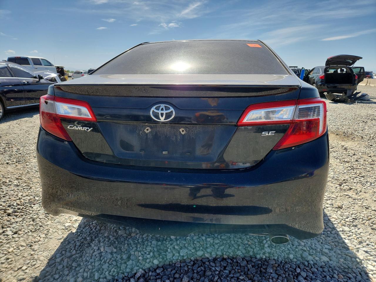 2013 Toyota Camry Se Black vin: 4T1BF1FK4DU296429