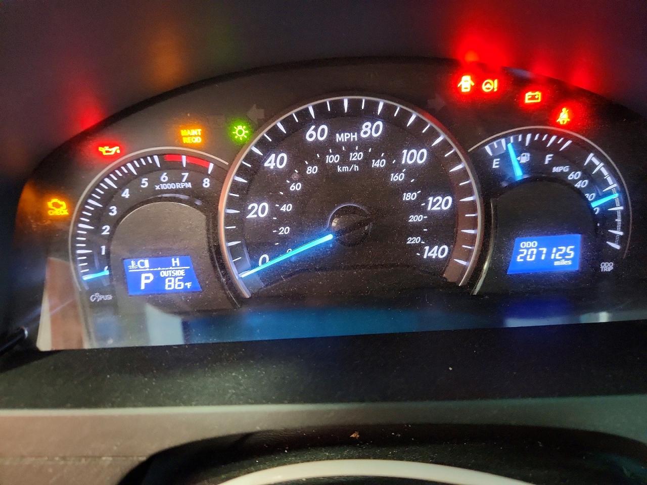 2013 Toyota Camry Le Белый vin: 4T1BF1FK4DU296656
