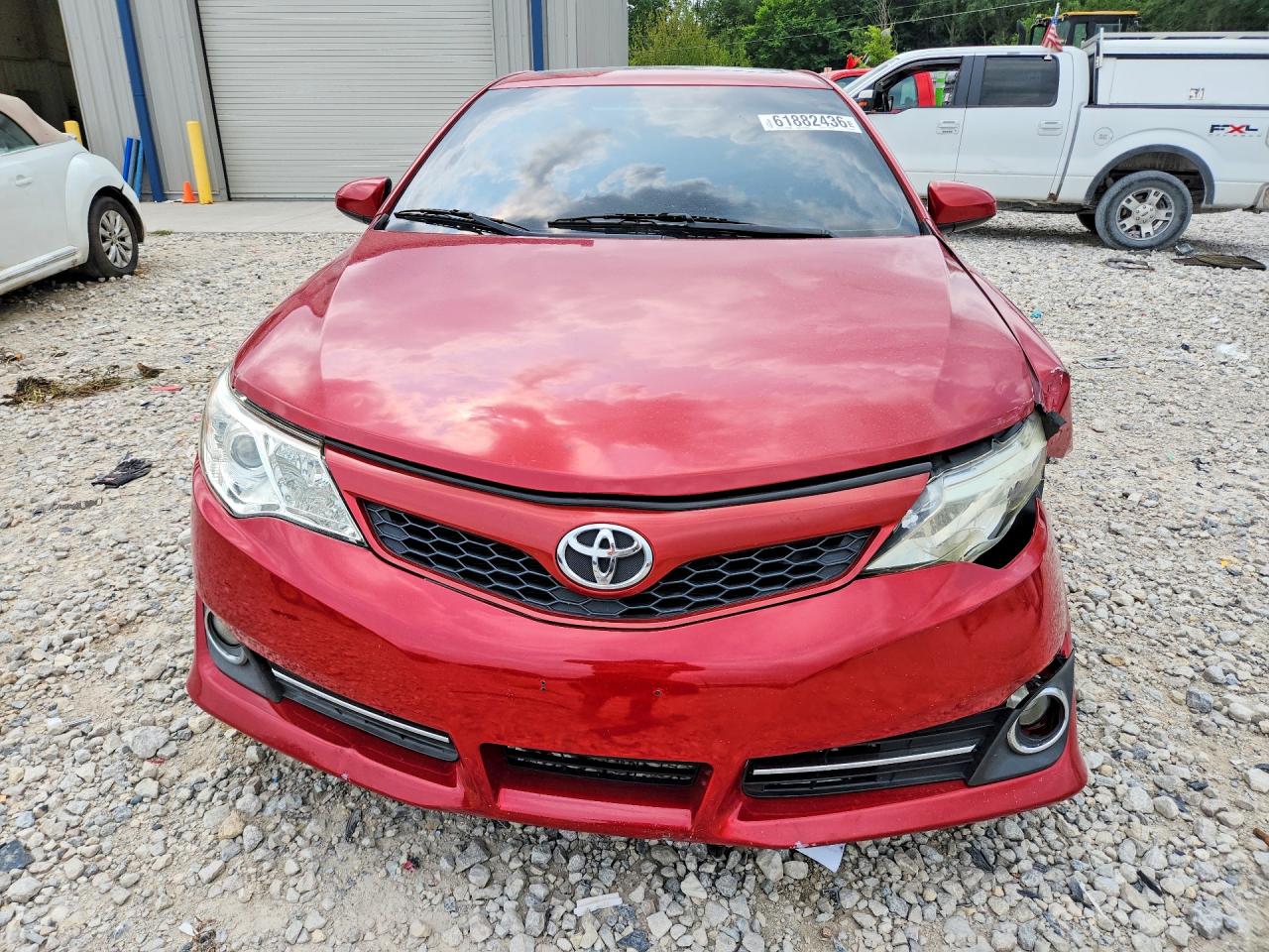2013 Toyota Camry Se Red vin: 4T1BF1FK4DU645301