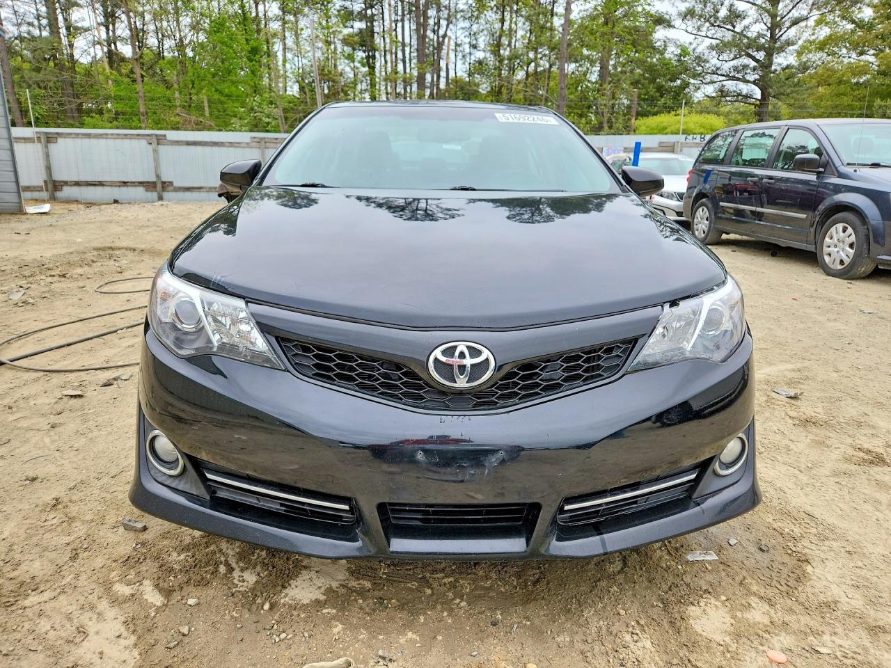 2013 Toyota Camry Se Black vin: 4T1BF1FK4DU654516