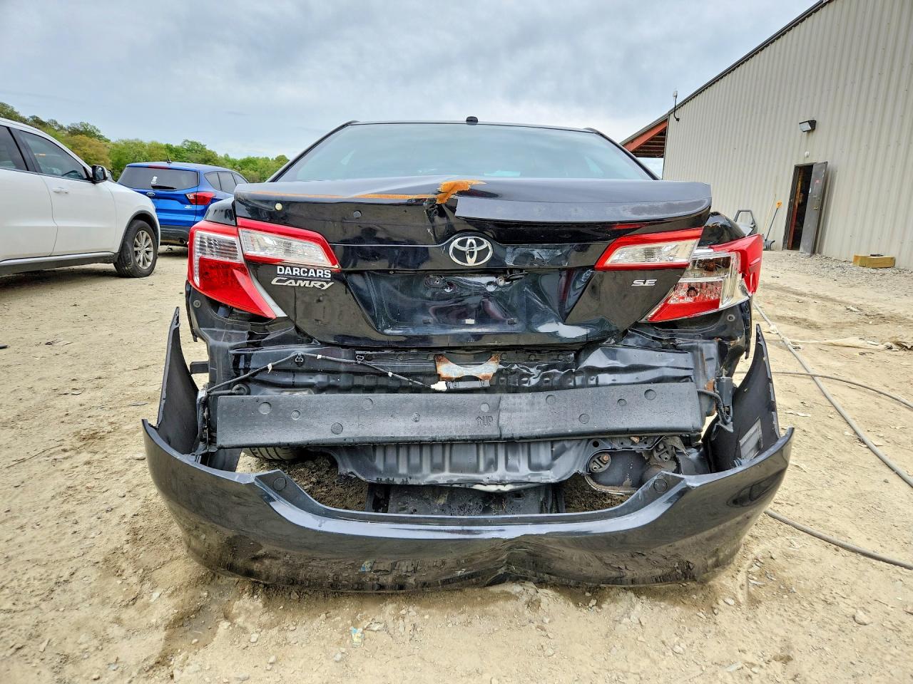 2013 Toyota Camry Se Black vin: 4T1BF1FK4DU654516