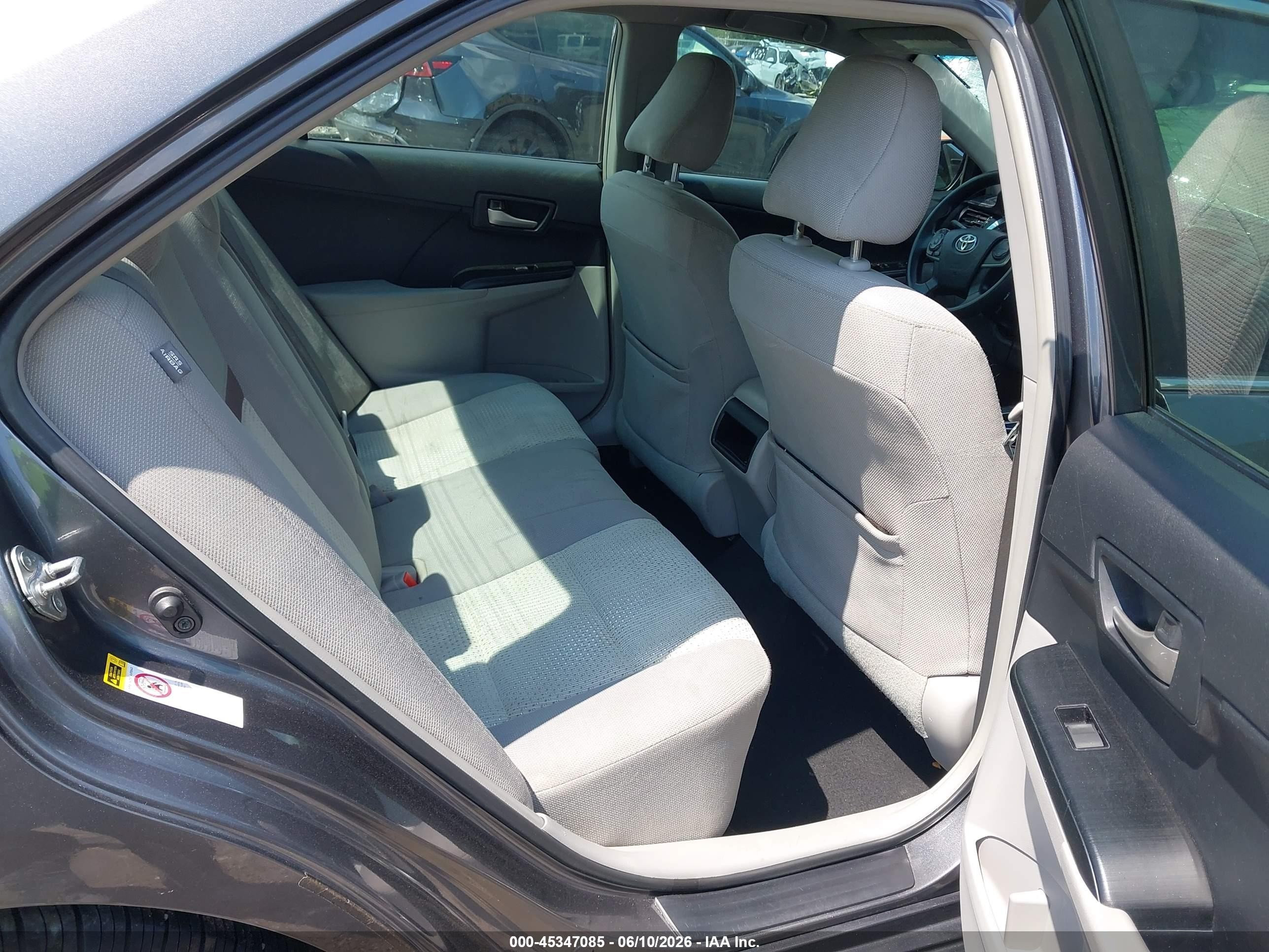 2013 Toyota Camry Le Gray vin: 4T1BF1FK4DU659327