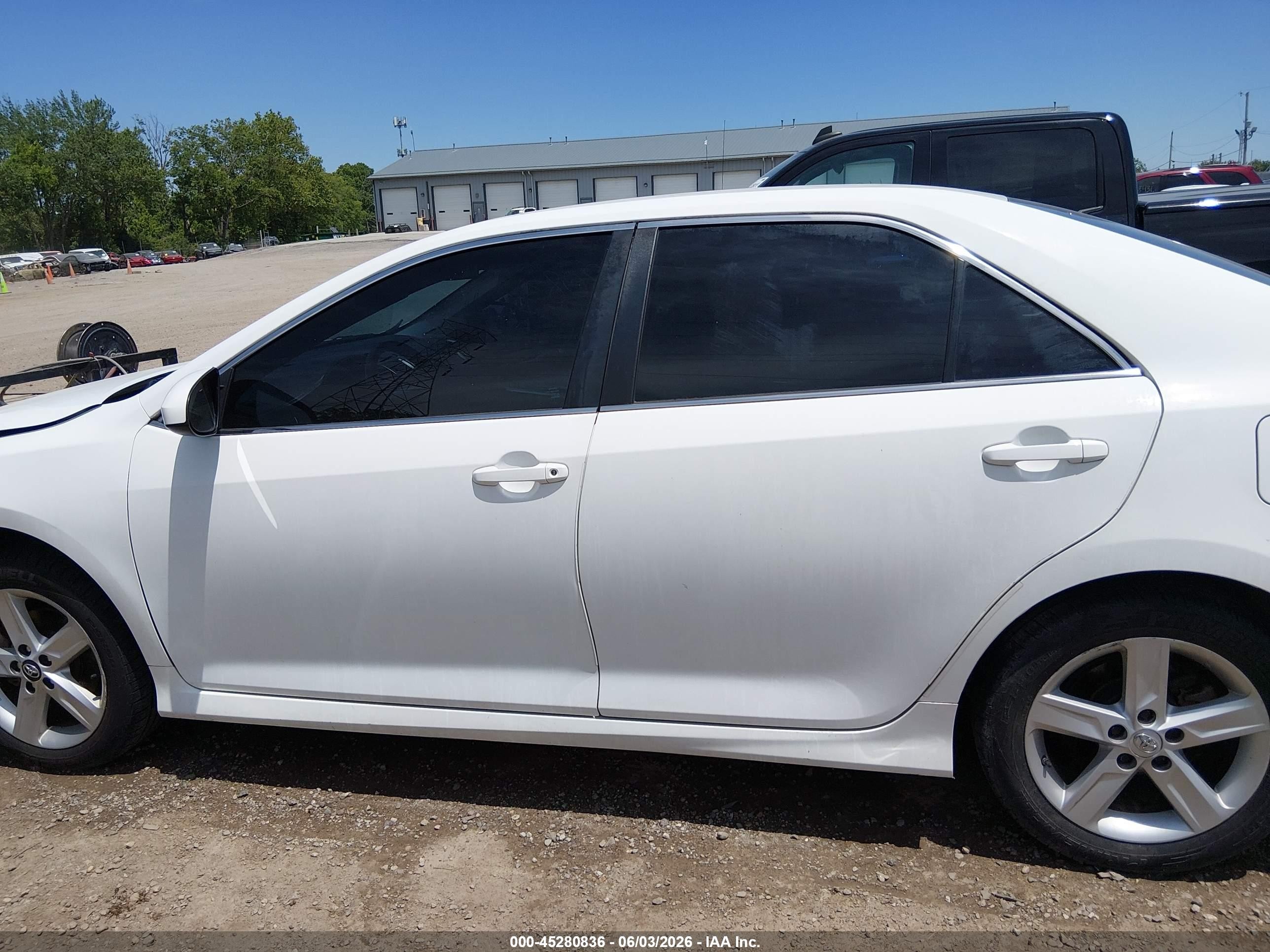2013 Toyota Camry Se White vin: 4T1BF1FK4DU668917