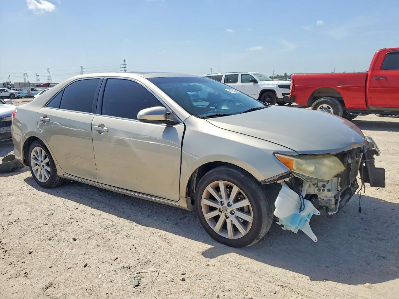 2013 Toyota Camry Xle Желто-коричневый vin: 4T1BF1FK4DU669761