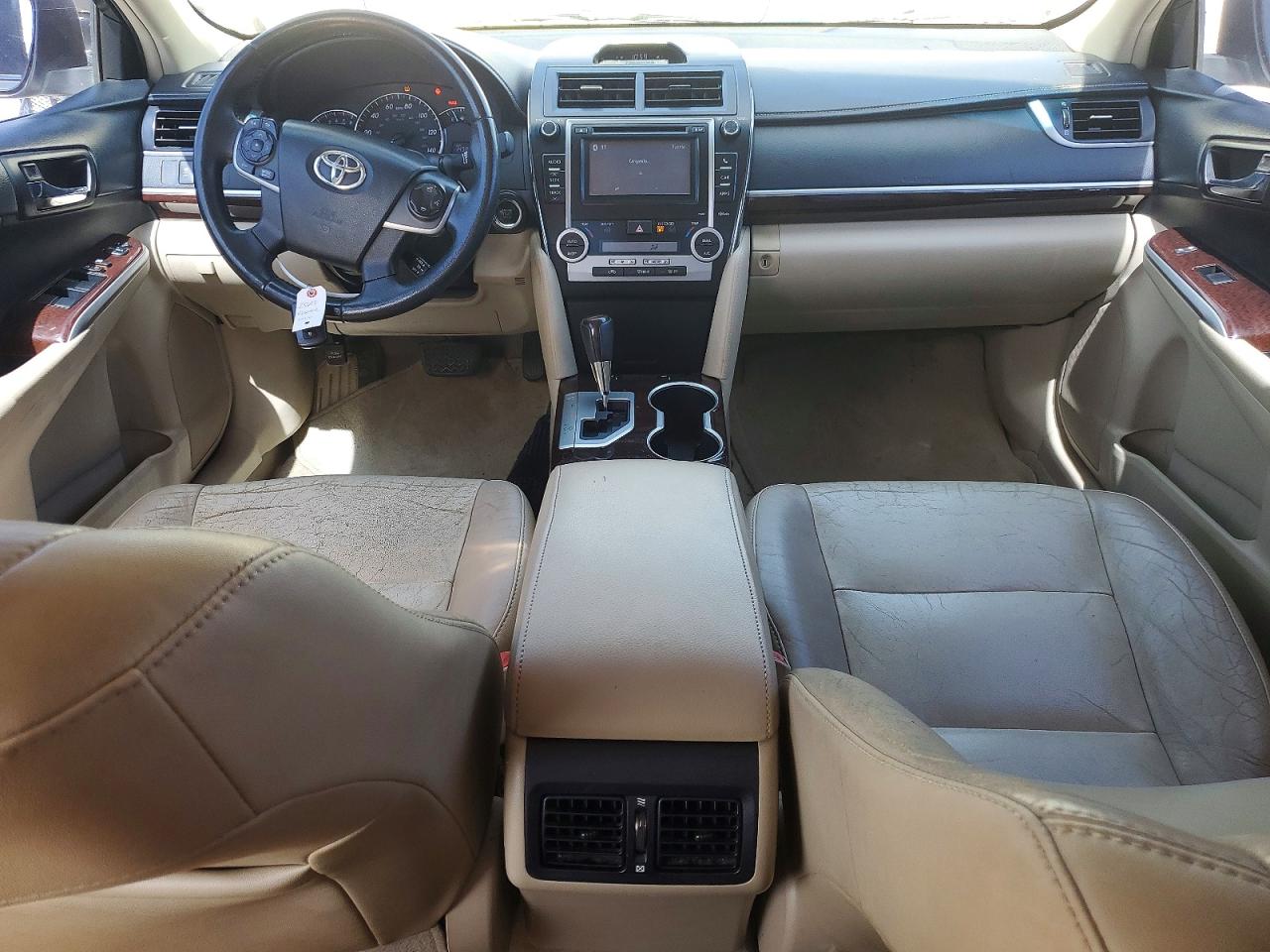 2013 Toyota Camry Xle Желто-коричневый vin: 4T1BF1FK4DU669761