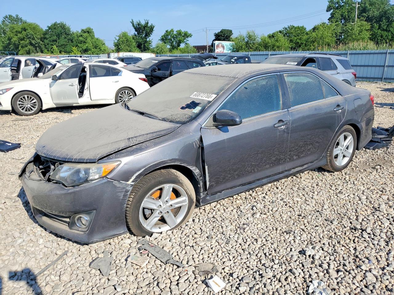 2013 Toyota Camry Se Gray vin: 4T1BF1FK4DU670537