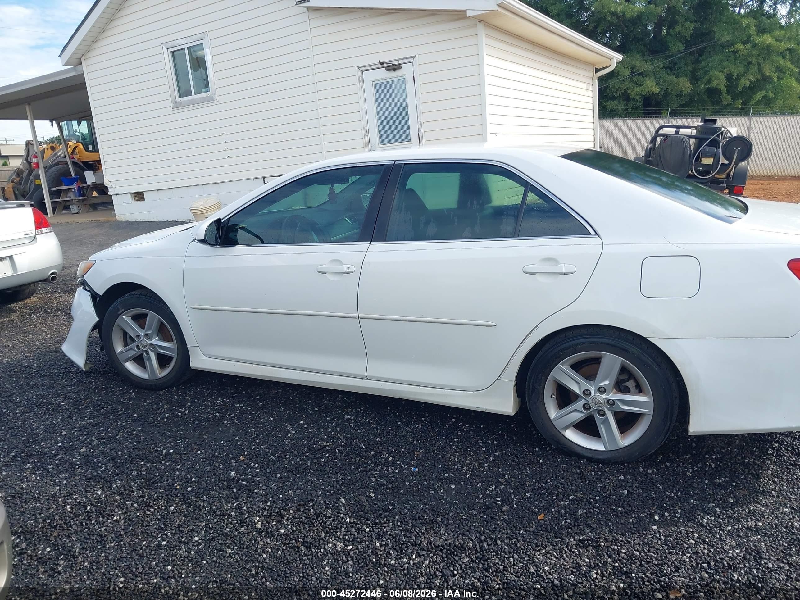 2013 Toyota Camry Se White vin: 4T1BF1FK4DU672174