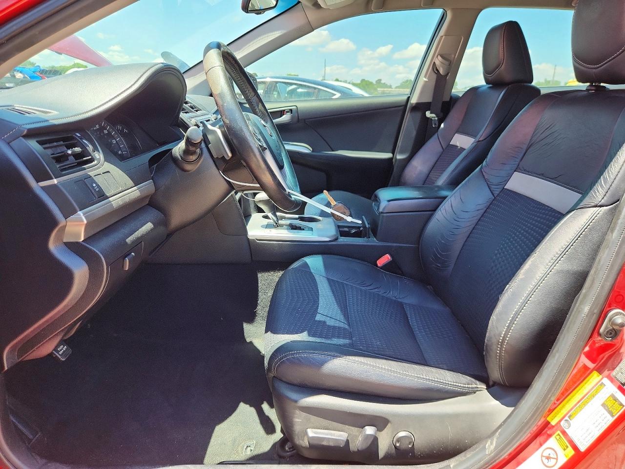 2013 Toyota Camry Se Red vin: 4T1BF1FK4DU684521